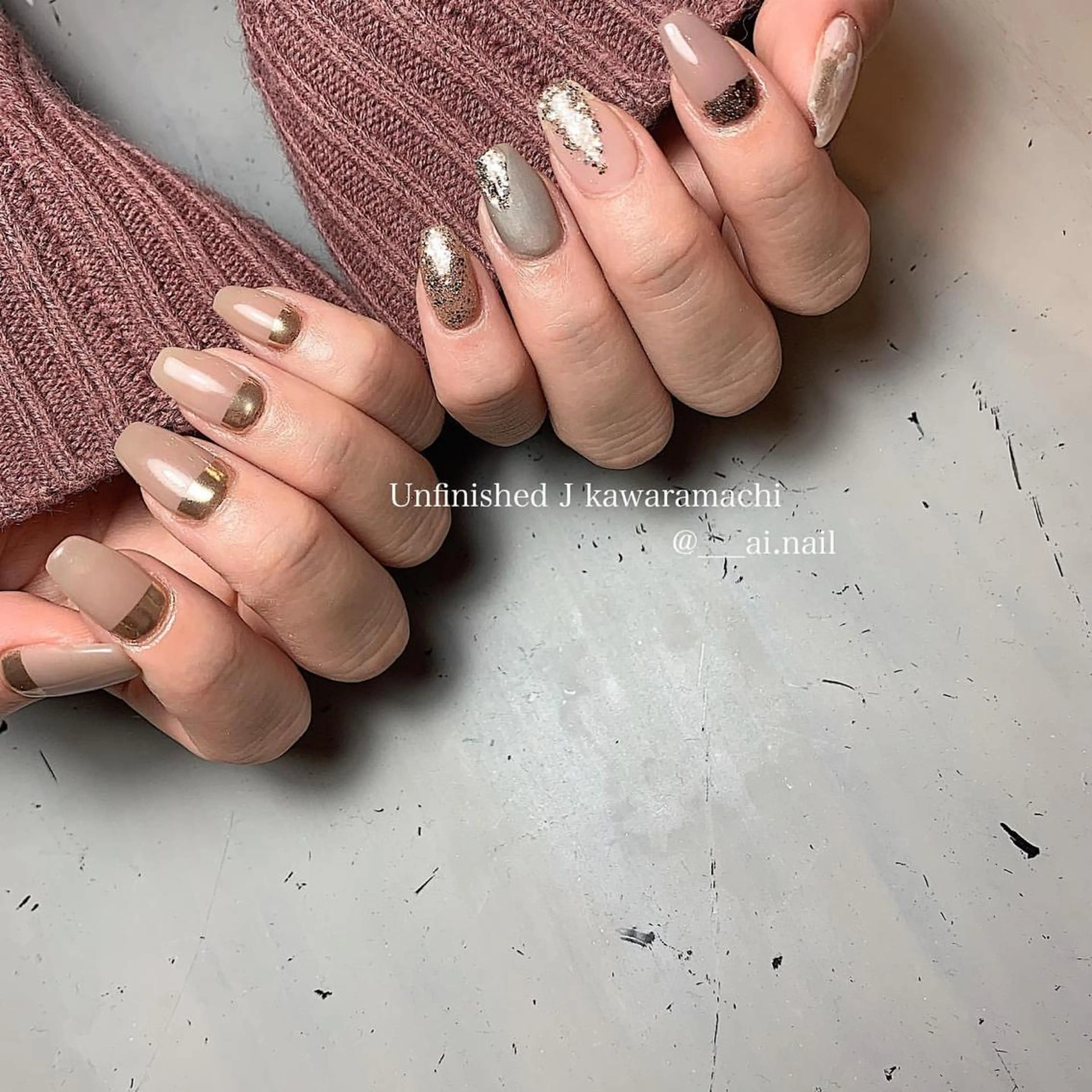 ネイル 🍃伏見 / soL nail / aiのネイルデザイン