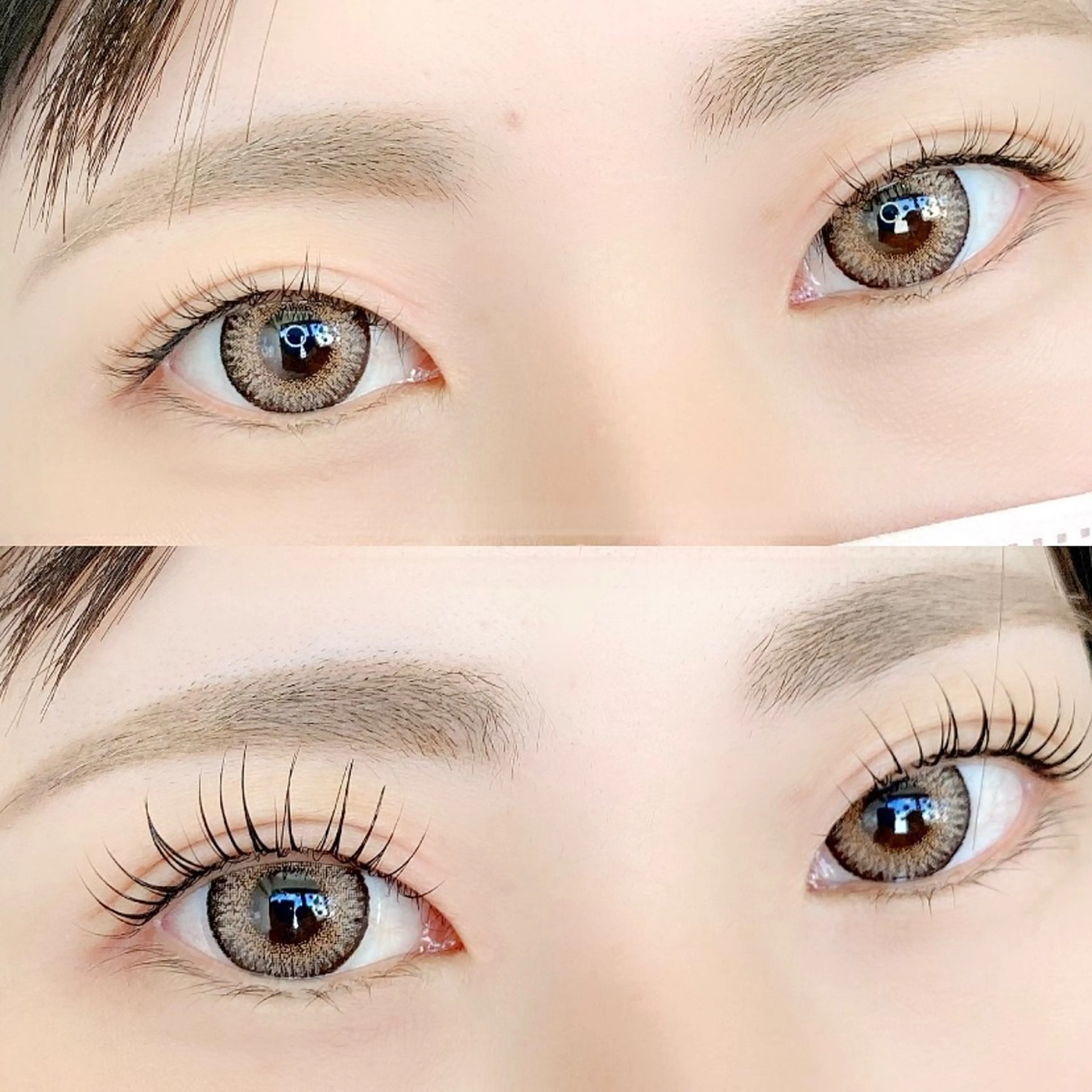 マツエク・マツパ 一重×まつ毛パーマ マツパ or LATTe 仙台店のマツエク・マツパデザイン