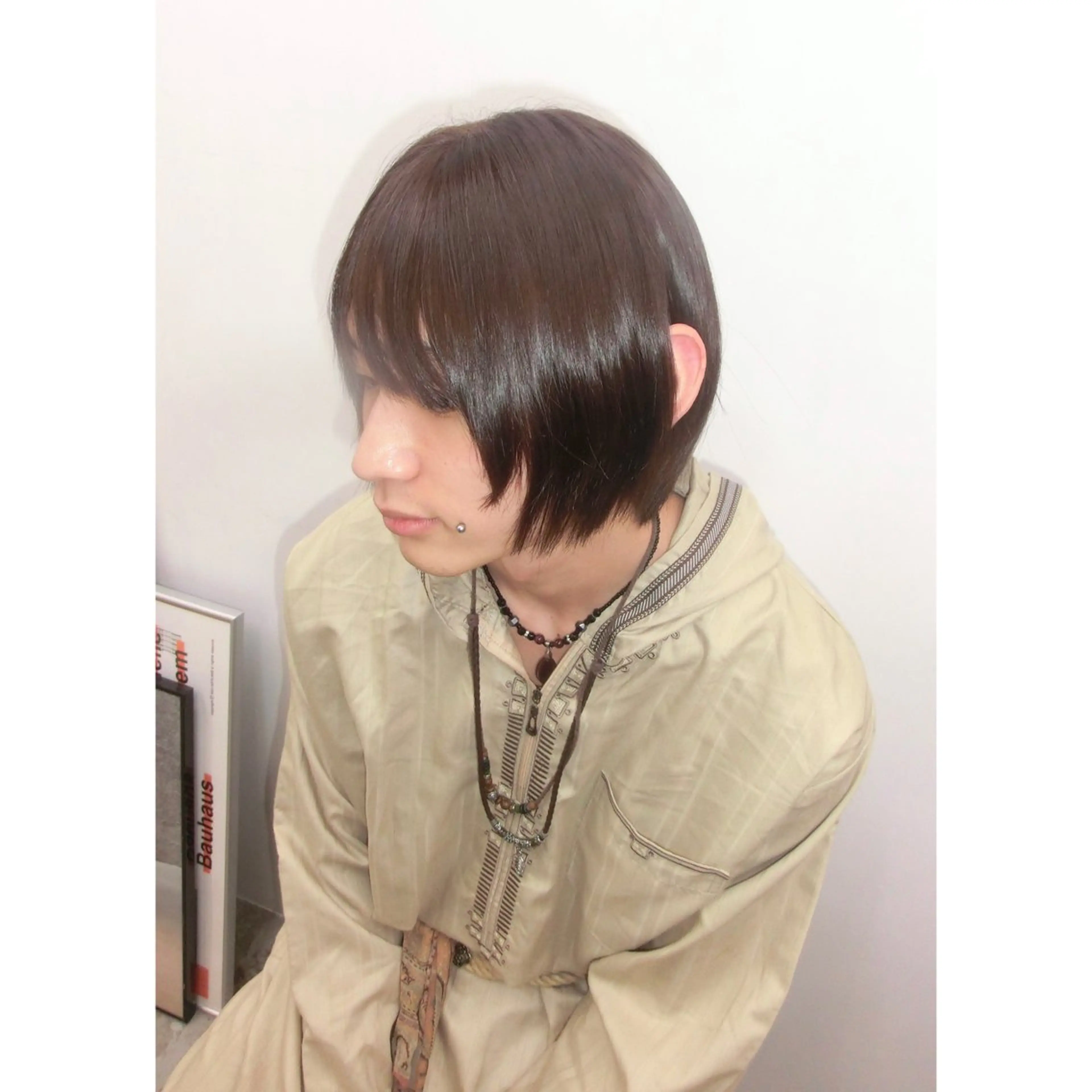 ショート ヘアカラー トリートメント ヘアセット Kanna 神奈のヘアスタイル