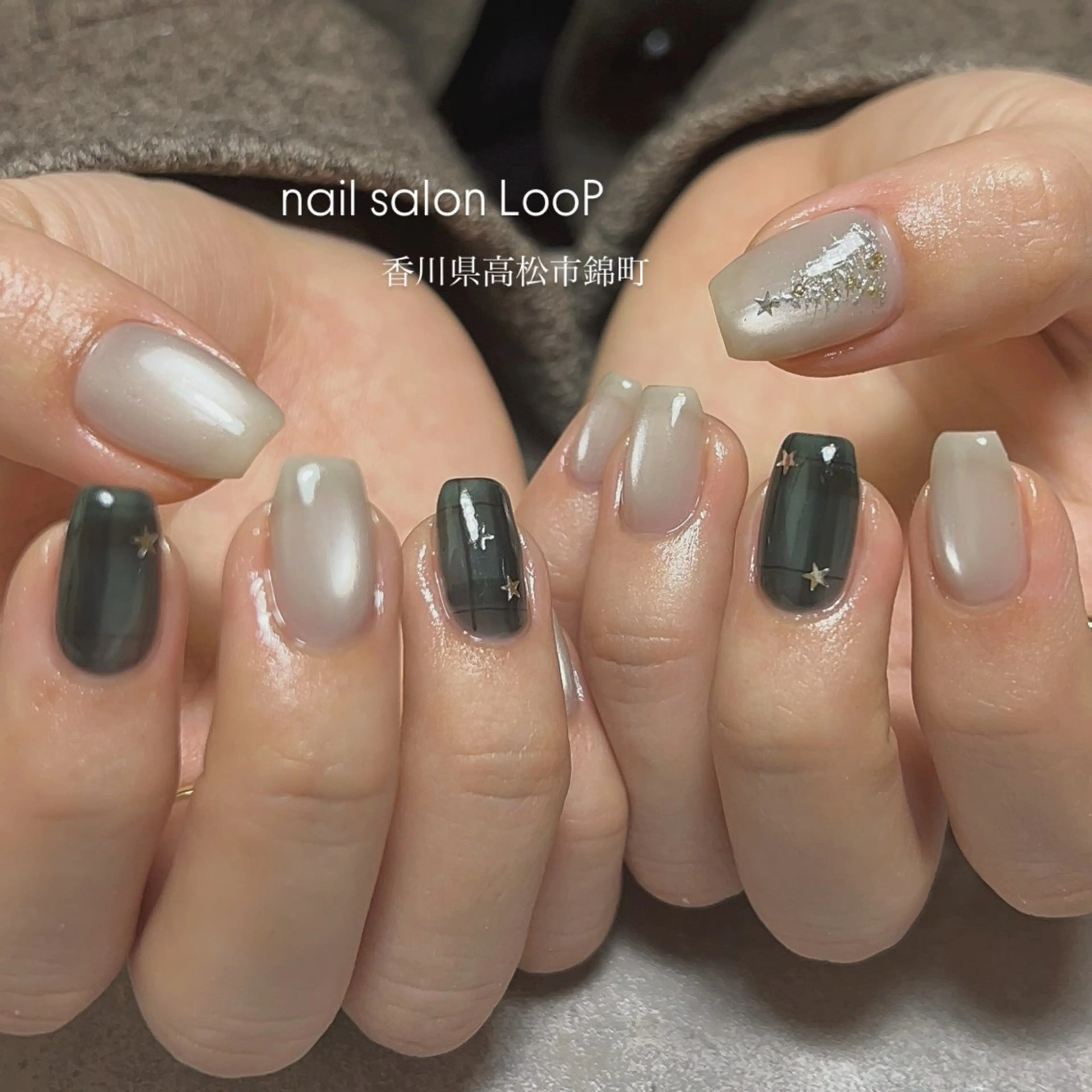 ネイル ハンドネイル LooP riho / nuanceのネイルデザイン