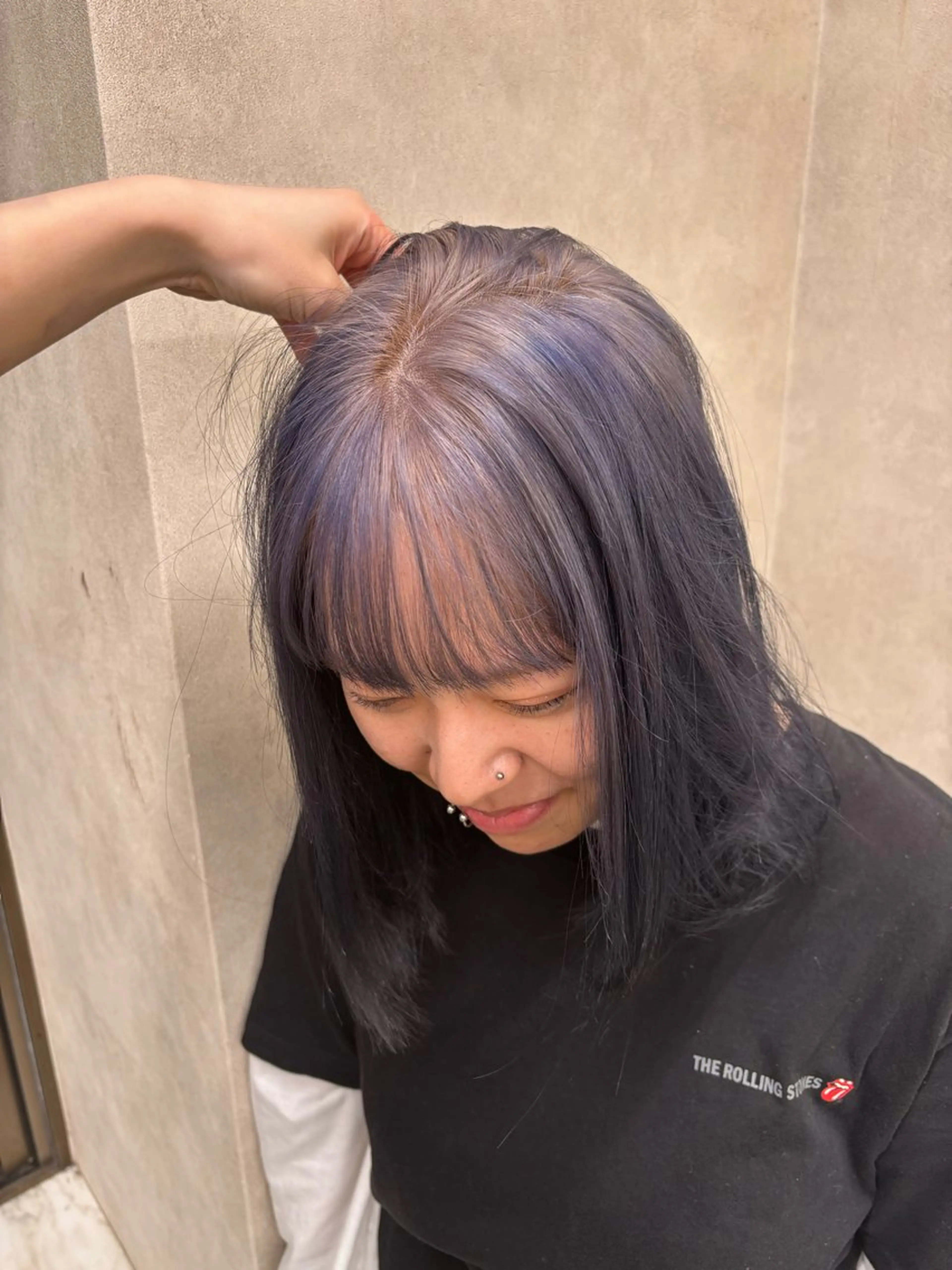 ロング カラー ヘアカラー トリートメント ヘッドスパ ヘアセット 表参道ハッシュカット レイヤー/リノンのヘアスタイル