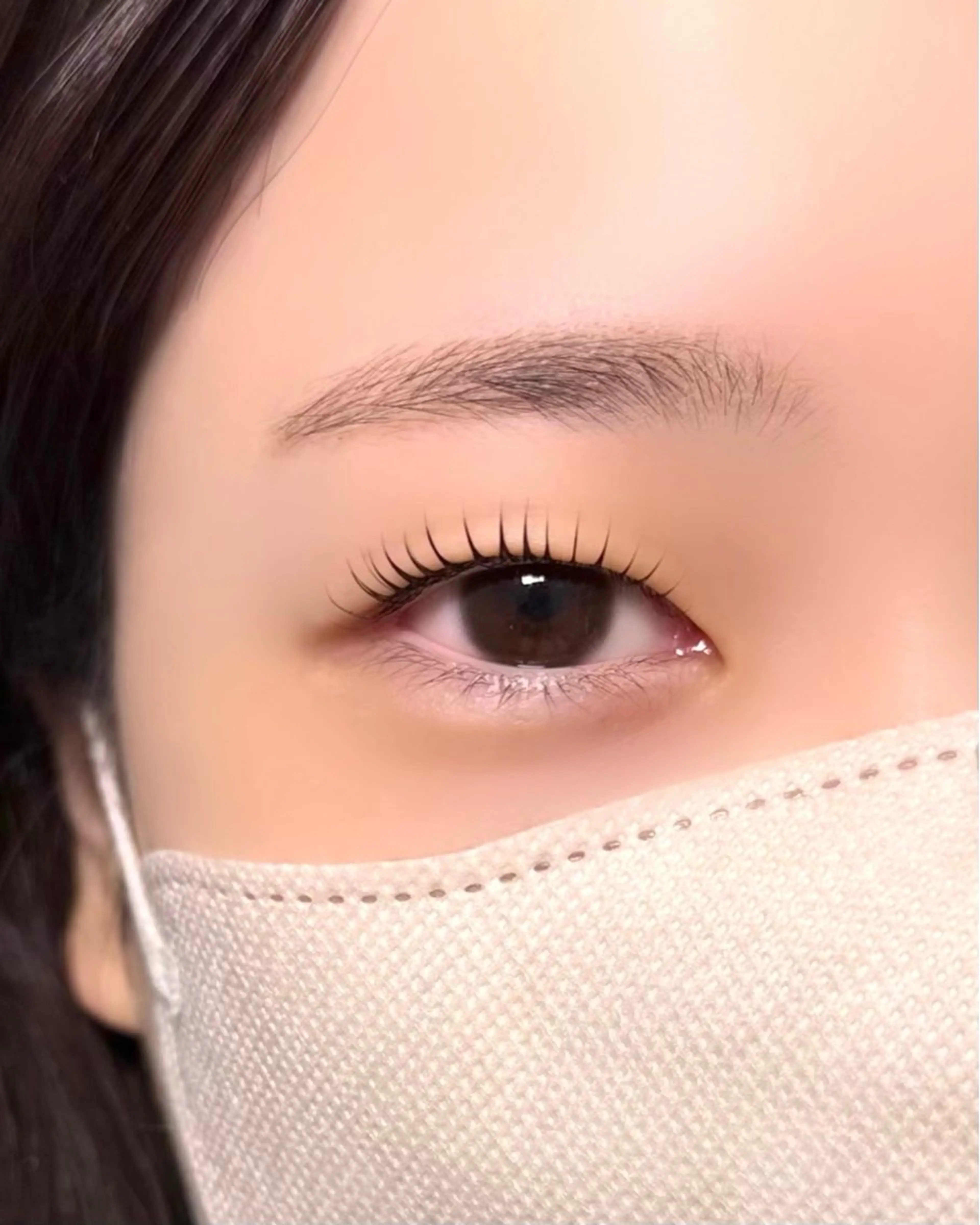 マツエク・マツパ まつげパーマ 一重×まつ毛パーマ salonAiles 【エル】SASAMEのマツエク・マツパデザイン