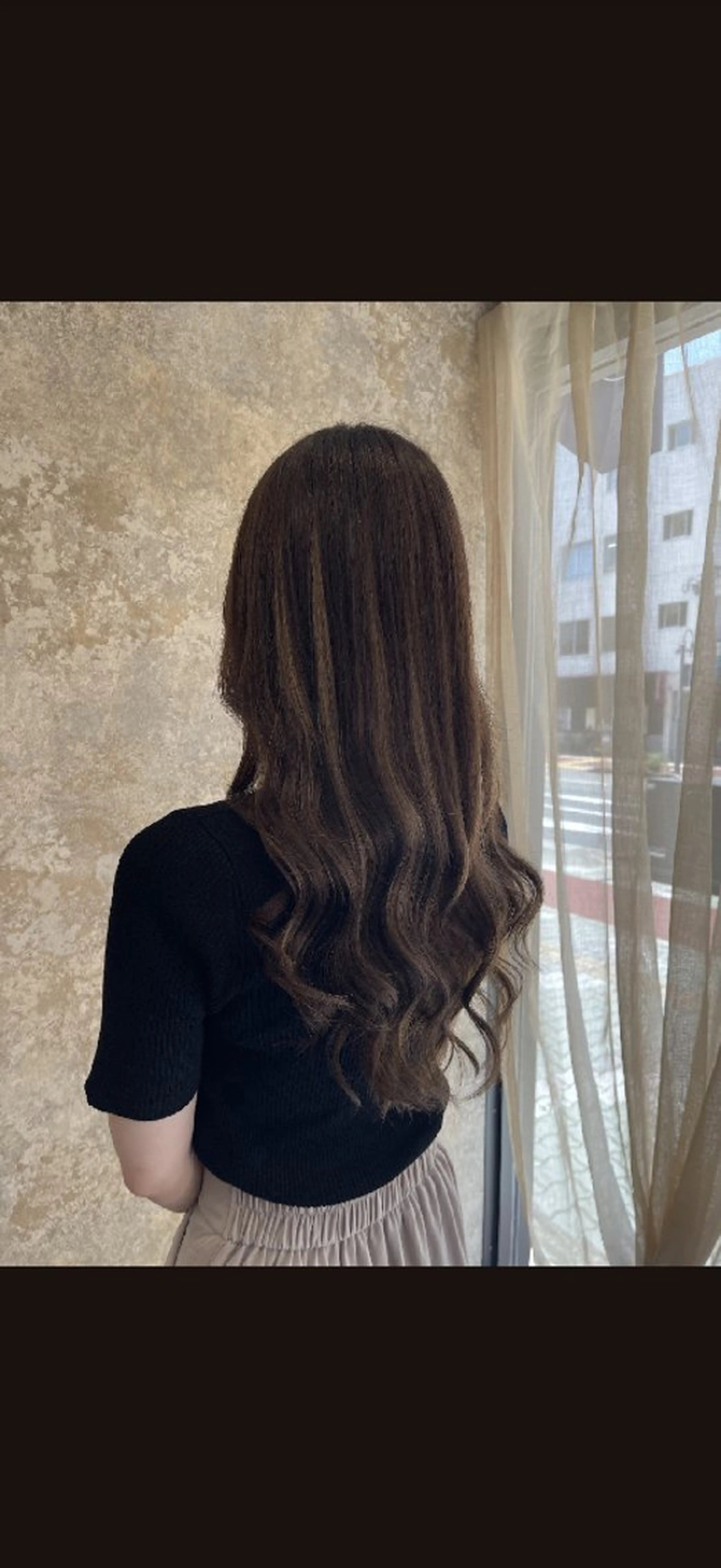 ロング プルエクステ エクステ ハイライト ヘアカラー エクステ Wakita Masakiのヘアスタイル