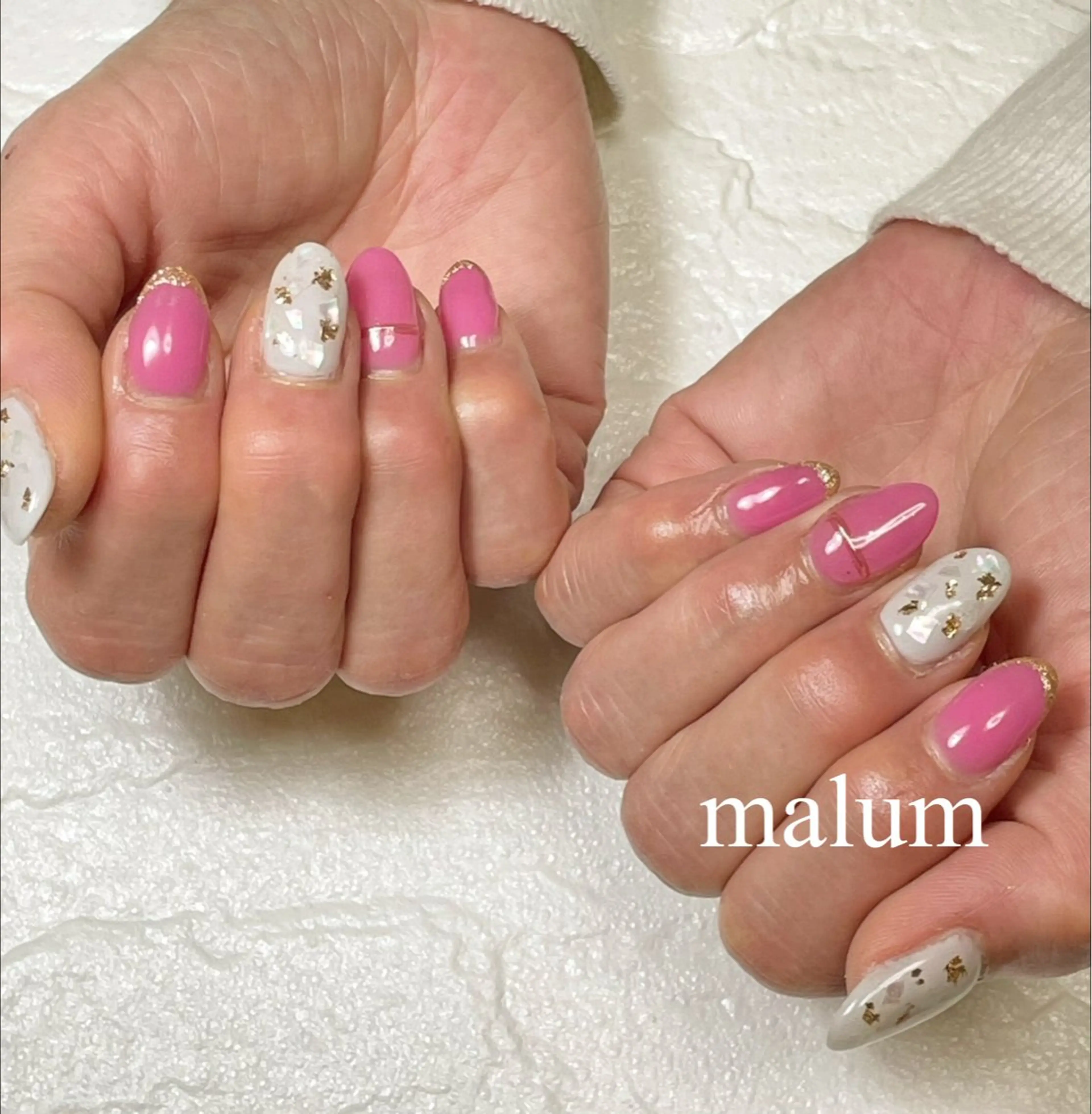 ネイル ハンドネイル malum nailのネイルデザイン