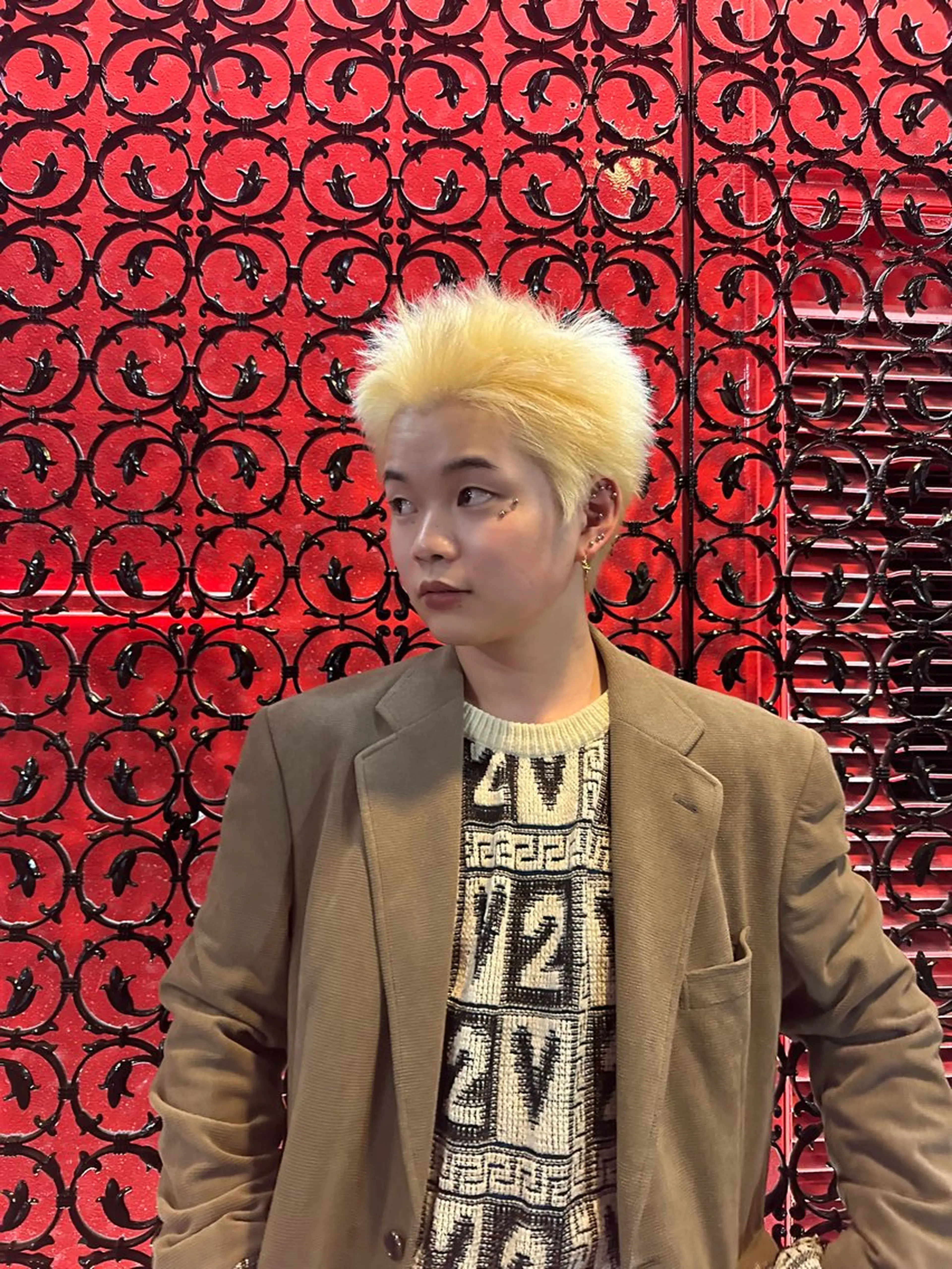 ショート カラー メンズ 🌈ブリーチ美容師 KOTARO🌈のヘアスタイル