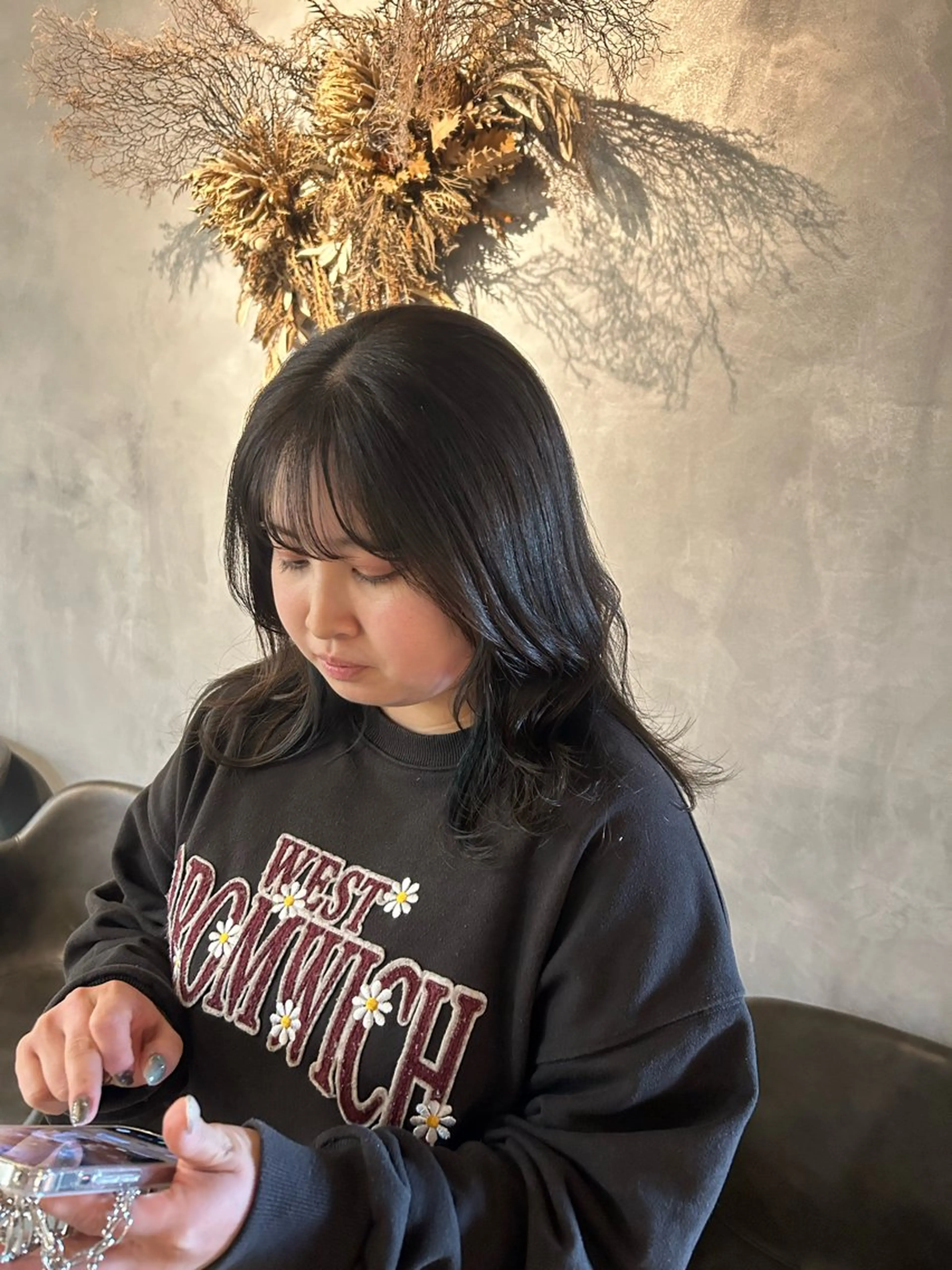 ロング カット ヘアカラー Lolonois野田 ヒガシ カイリ🐬のヘアスタイル