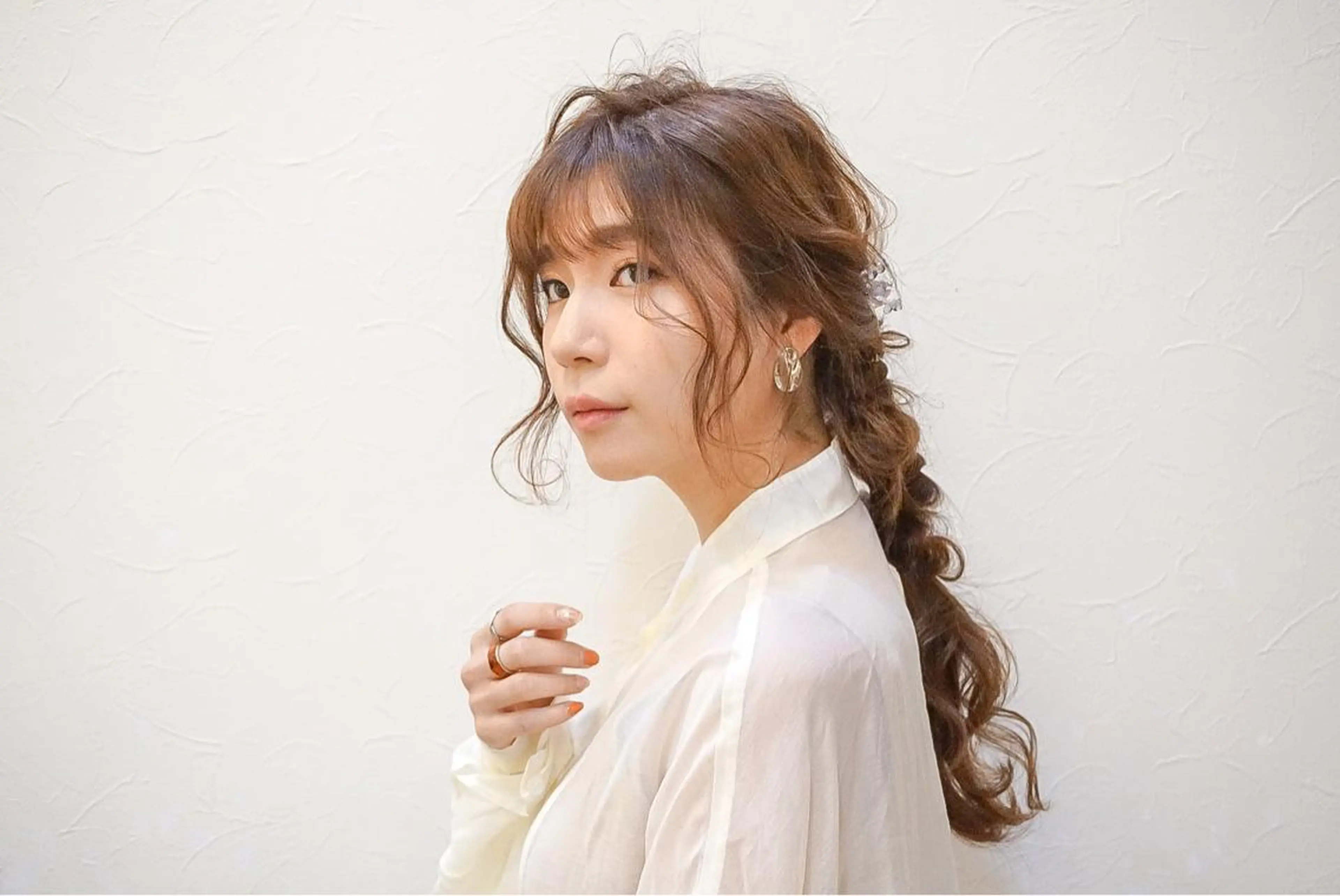 ロング ヘアアレンジ SHANTi 飯塚 ヘアセット/髪質改善のヘアスタイル