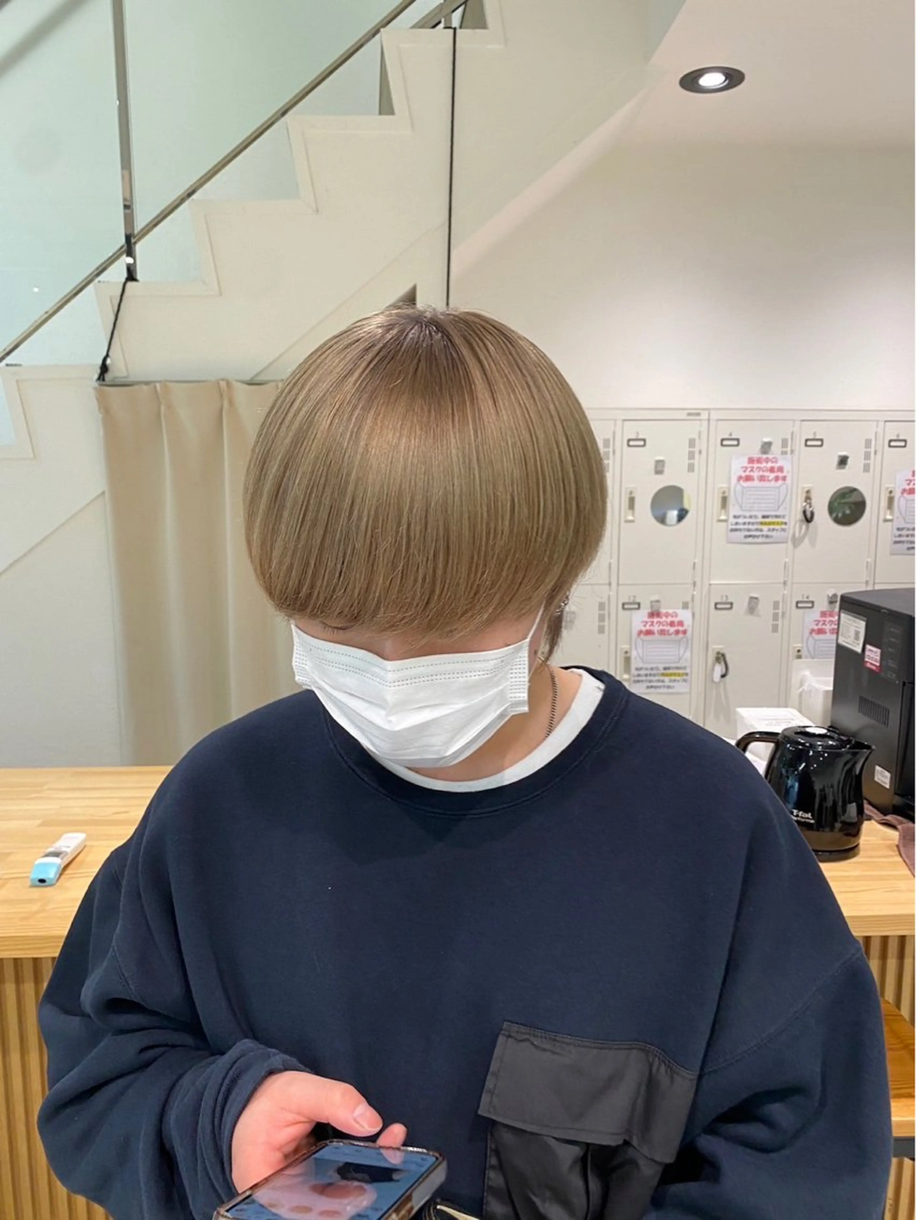 ショート omocha umiのヘアスタイル