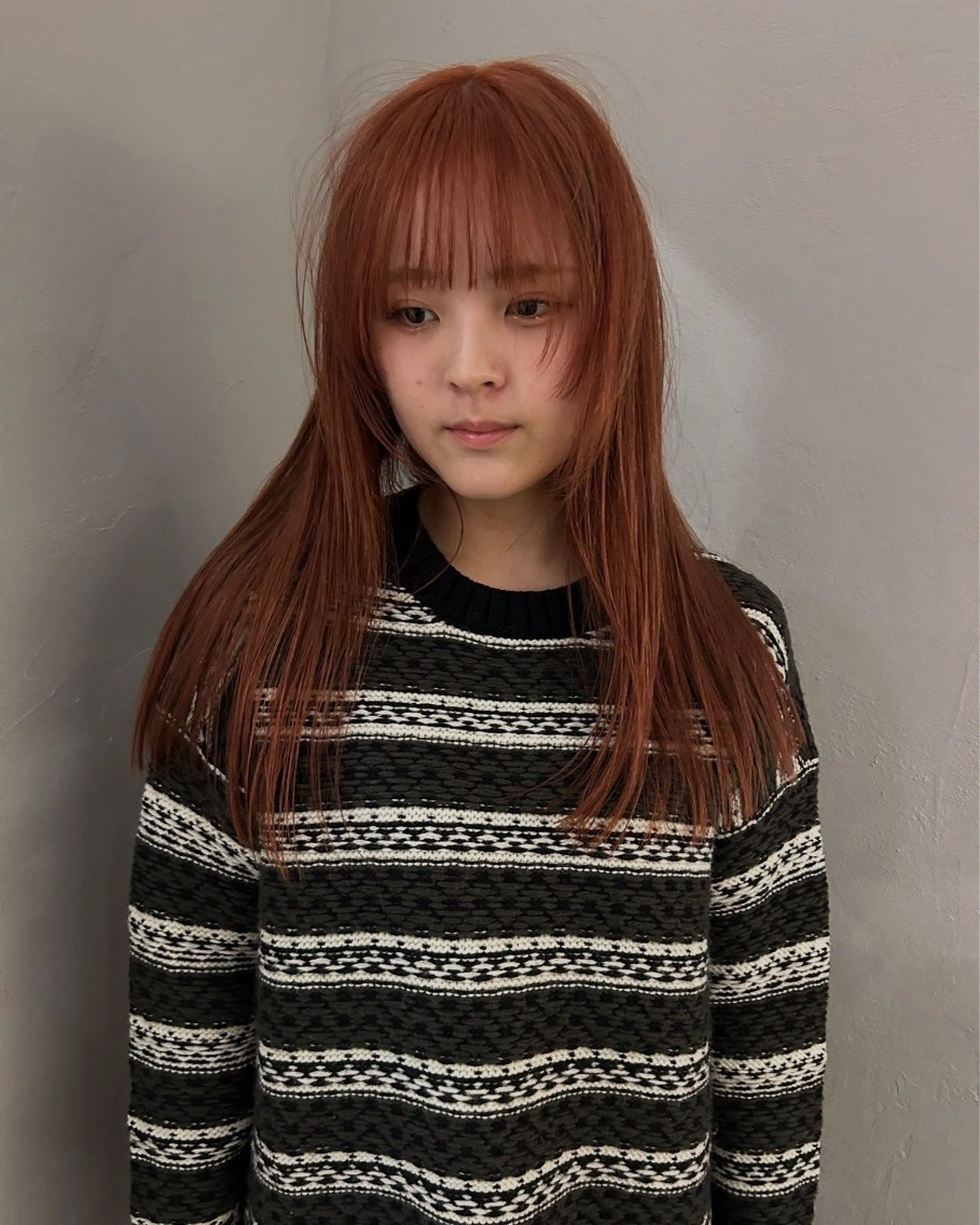 ロング カラー ヘアカラー トリートメント ケアパーマ/ケアブリ ーチdaisukeのヘアスタイル