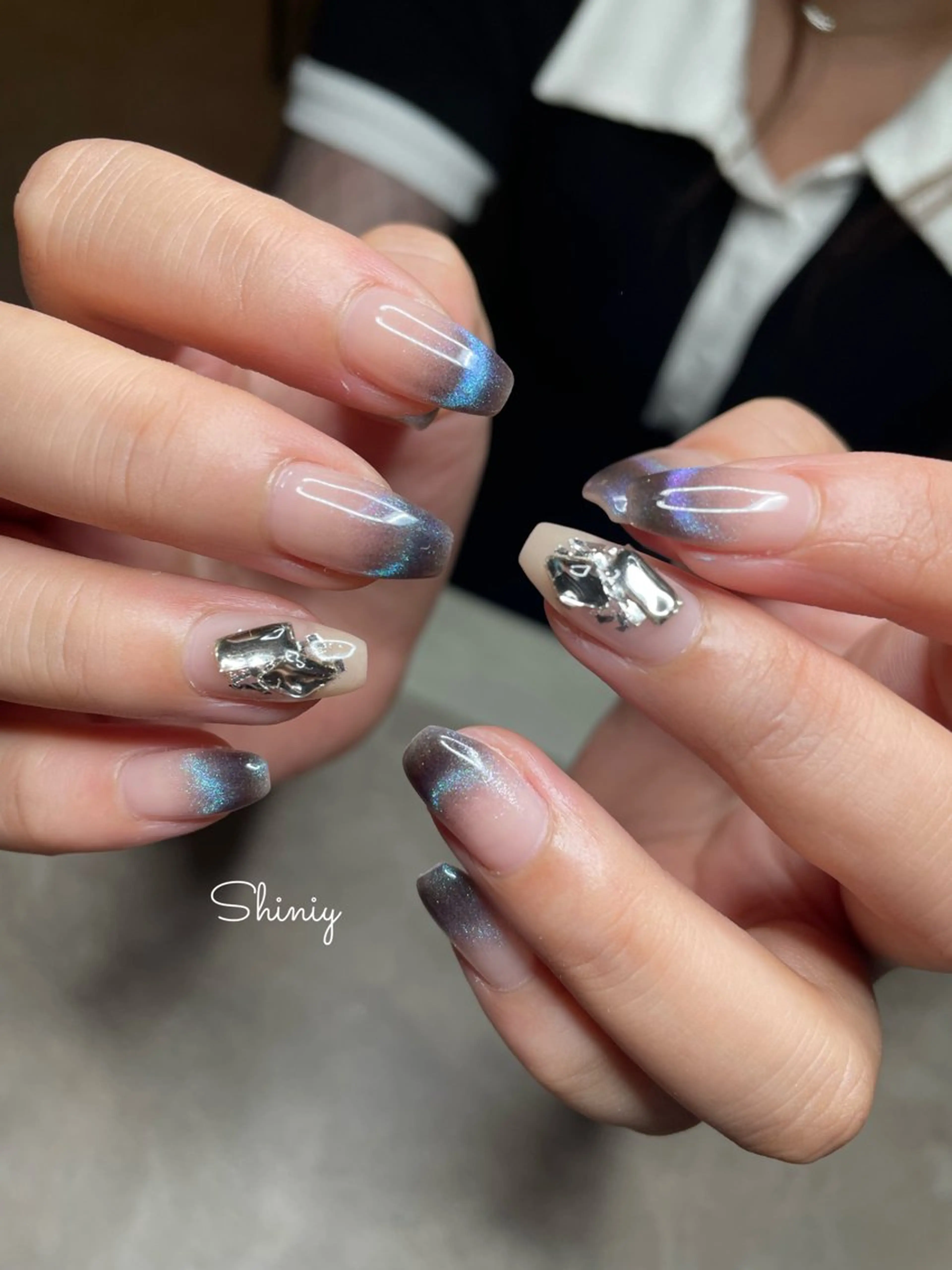 ネイル アートネイル 持ち込み ワンホンネイル ハンドネイル ネイル＆脱毛サロン ユイカのネイルデザイン