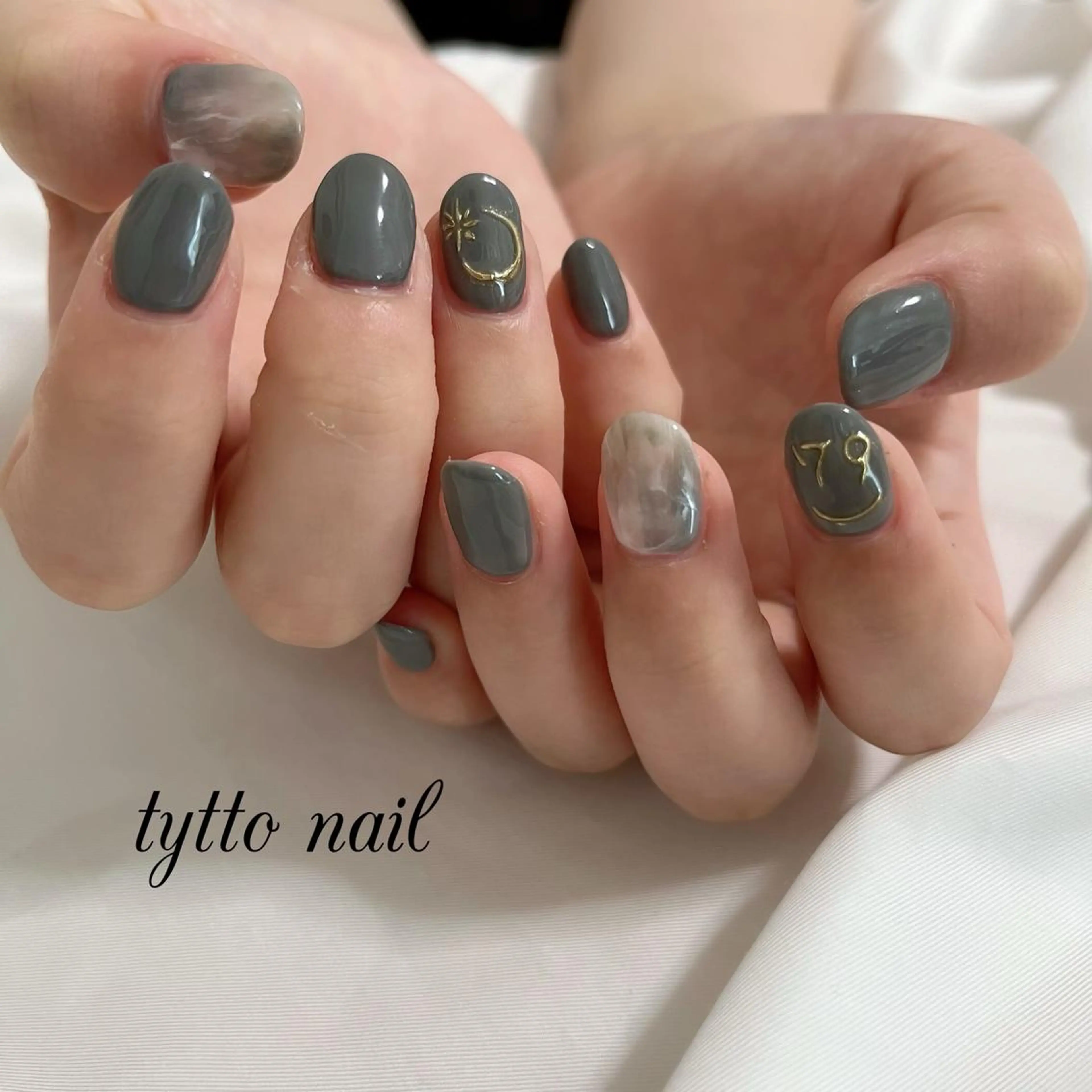 ネイル ミラーネイル ワンカラーネイル ショートネイル 夏ネイル ハンドネイル tytto nail ❤︎‪‪eri‪‪のネイルデザイン