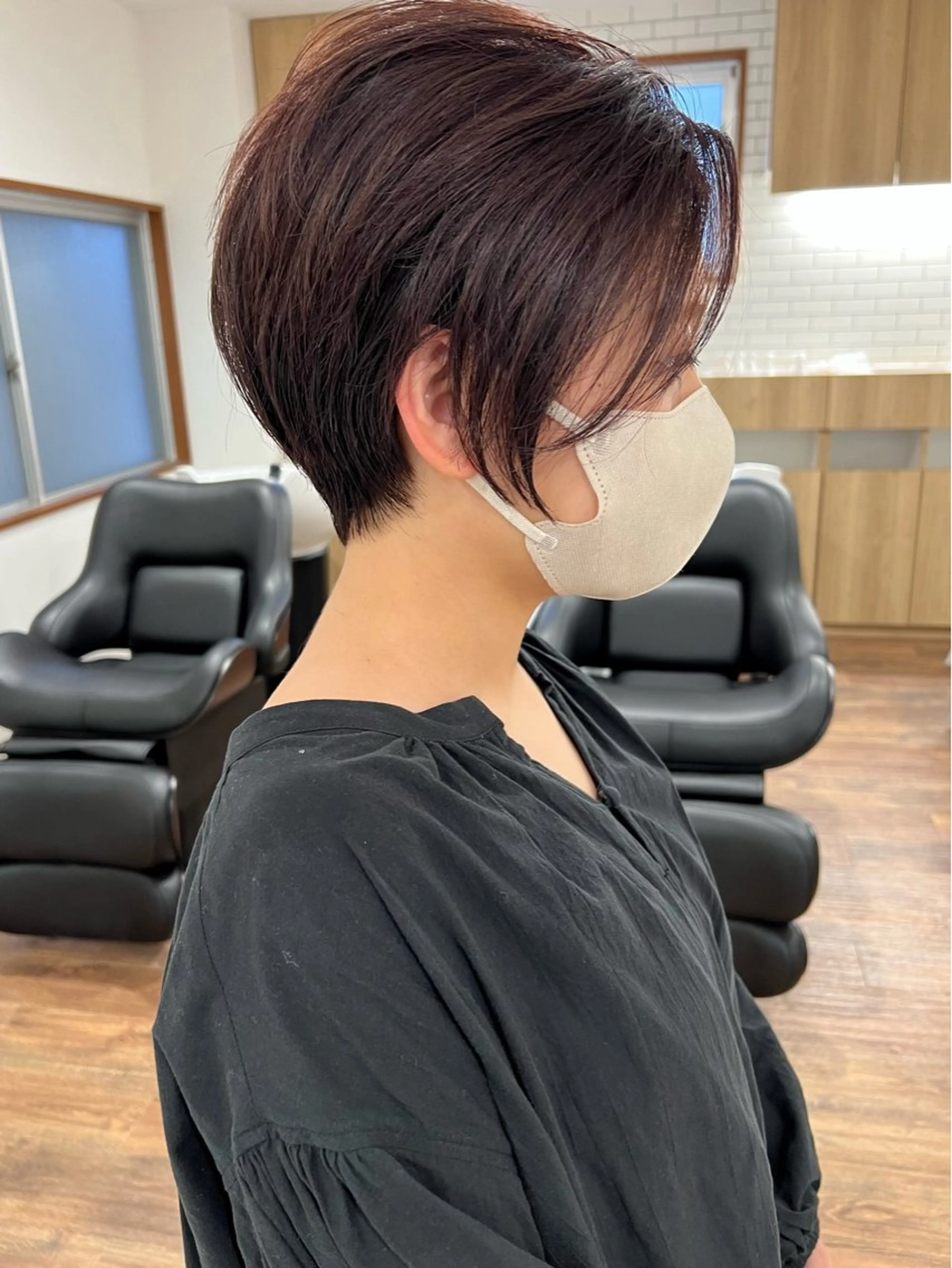 ショート ショートヘア ボブ/ハイトーン 立川loose 下田のヘアスタイル