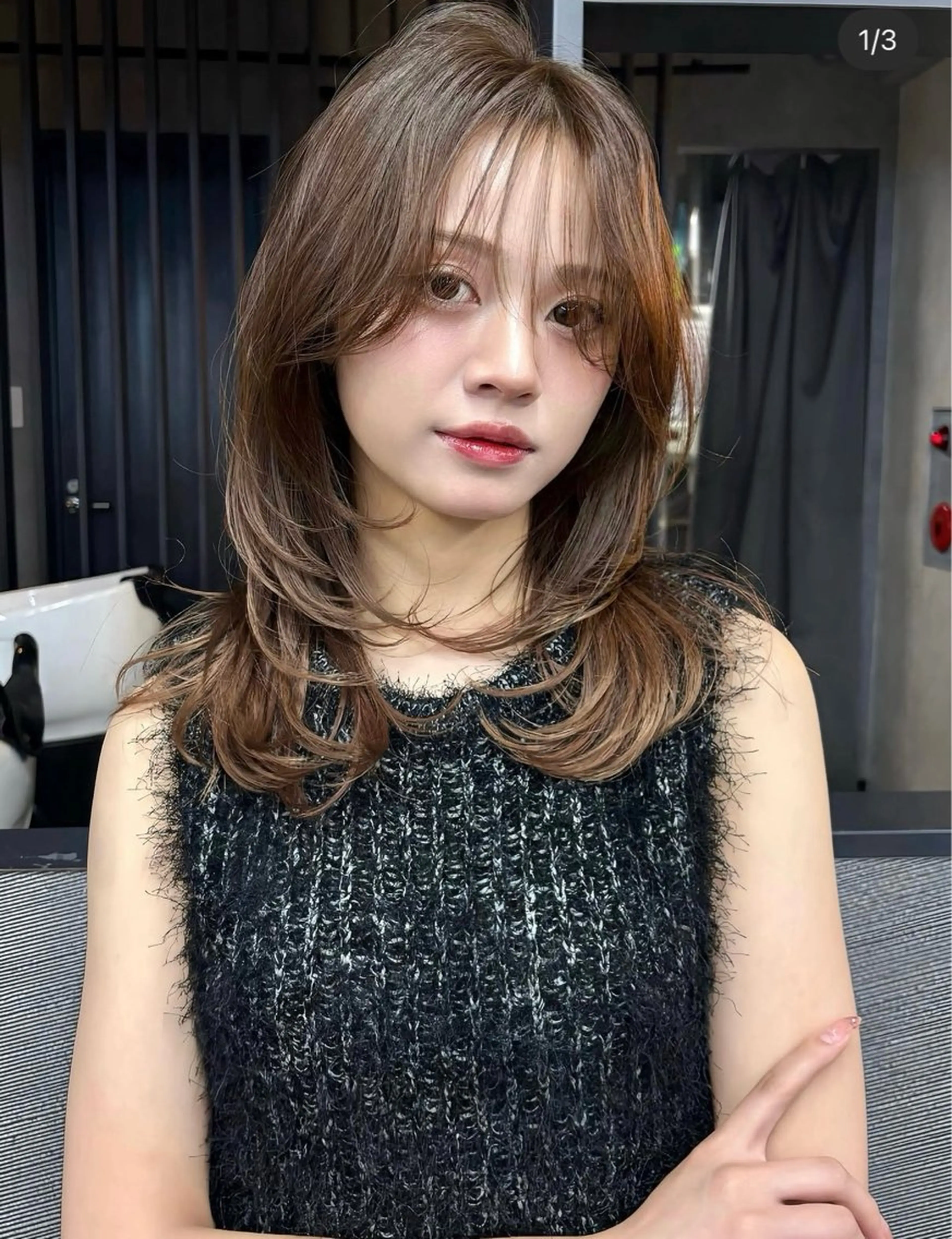 ダブルカラー+髪質改善トリートメント(ブリーチあり)の写真