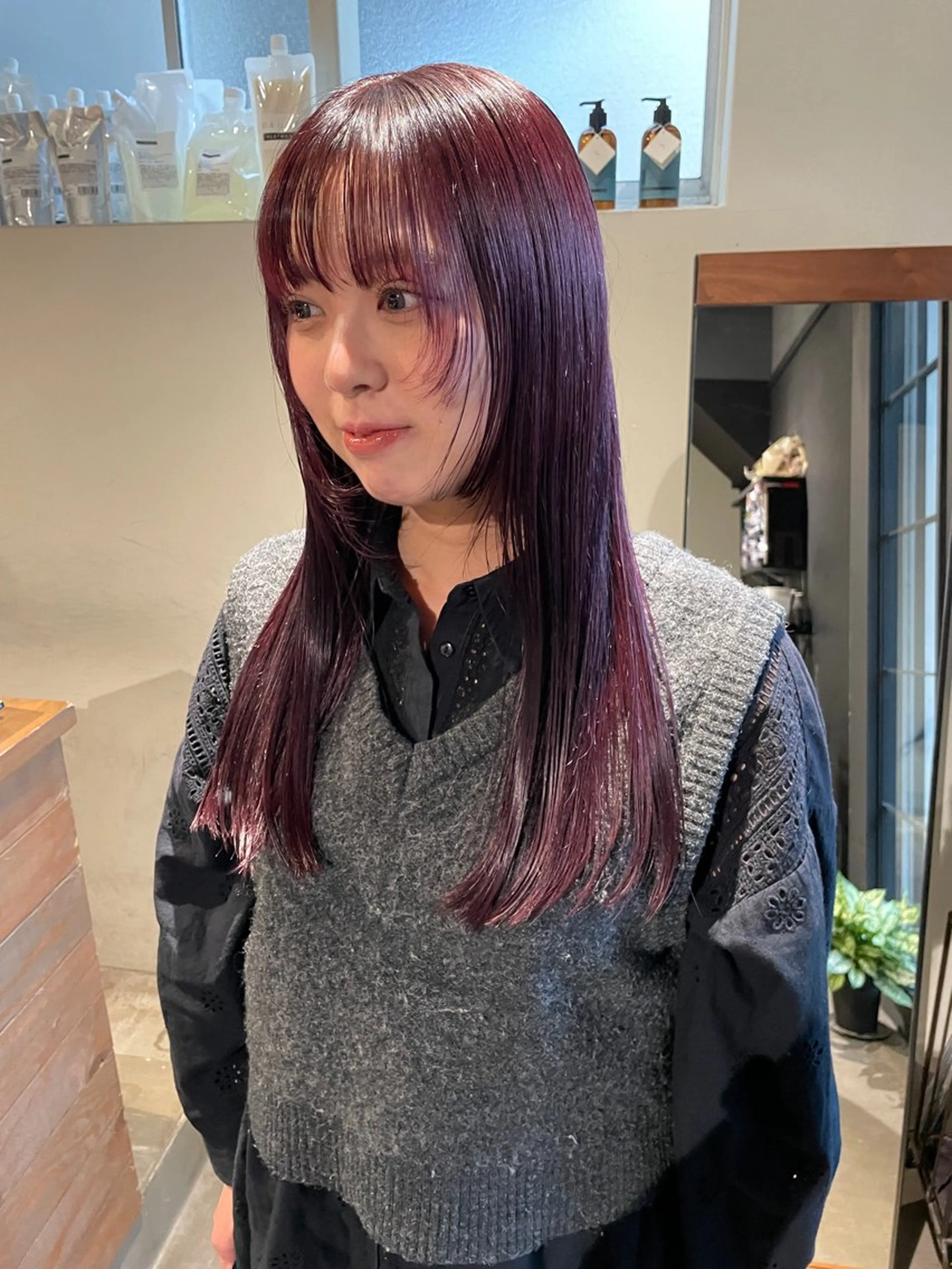 ロング ヘアカラー fubuki🪷 似合わせカットカラーのヘアスタイル