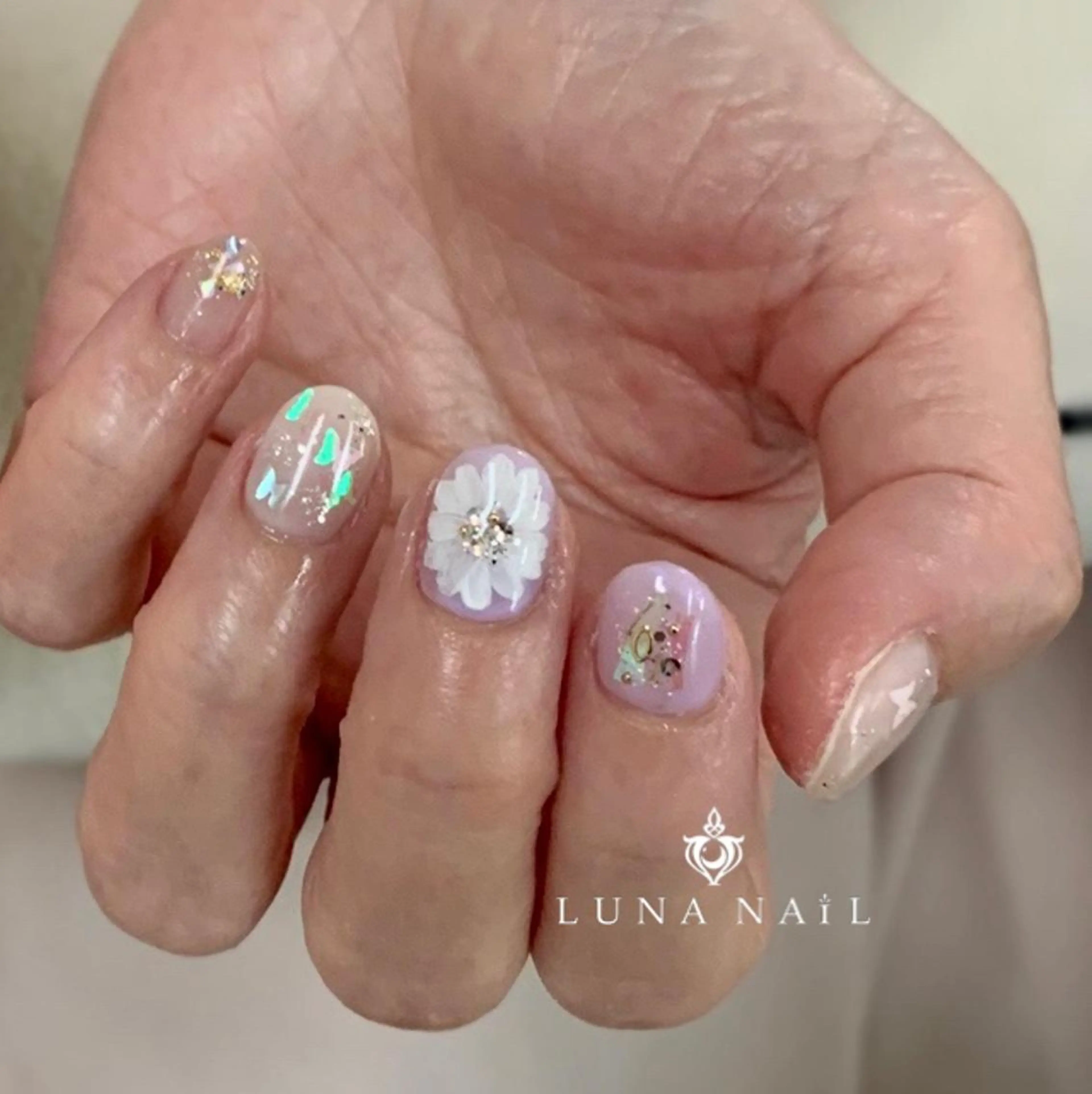 ネイル ハンドネイル アトリエ　ミモザ所属・いまむら あかりのネイルデザイン