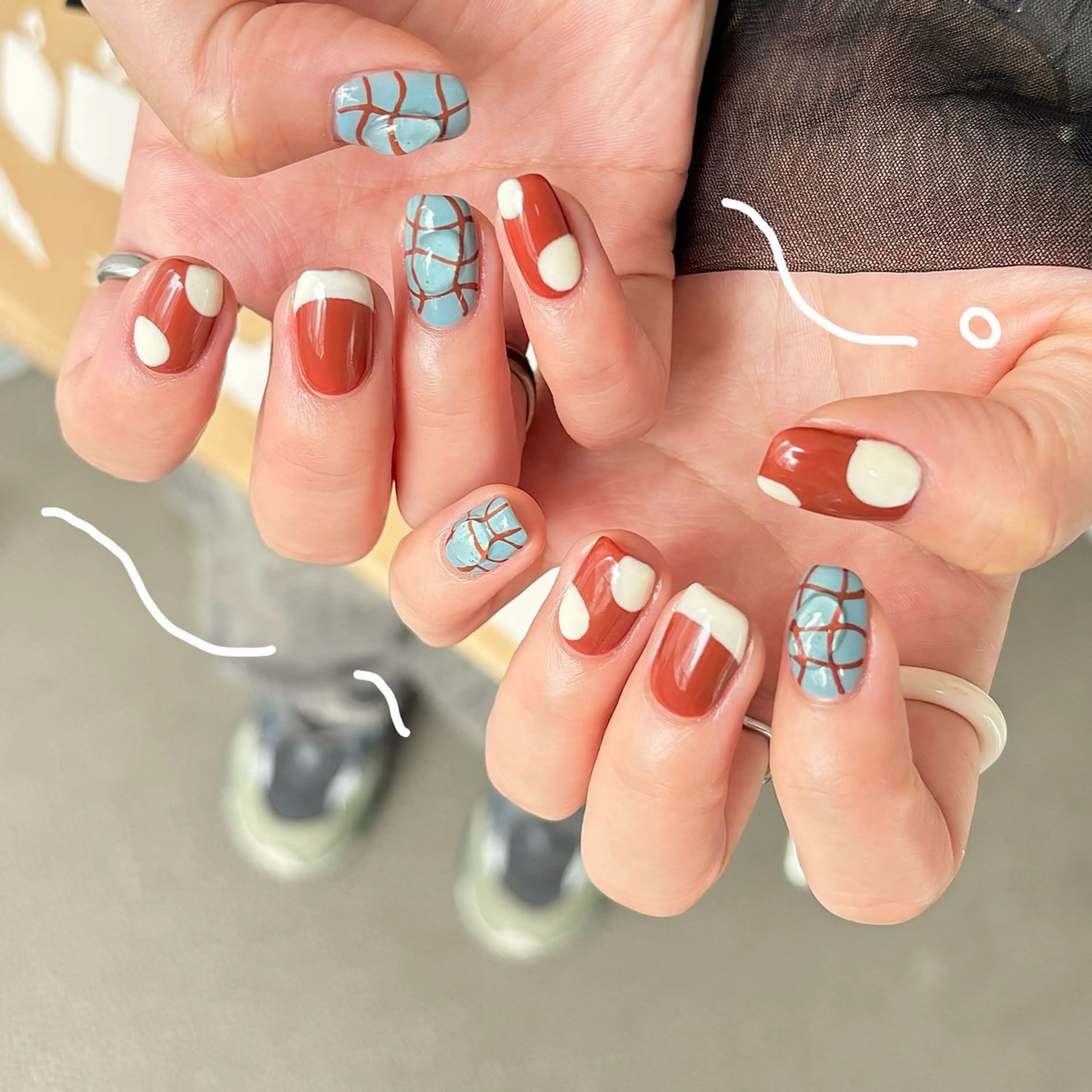 ネイル ハンドネイル Nailsalon BLOOM🌷 山崎のネイルデザイン