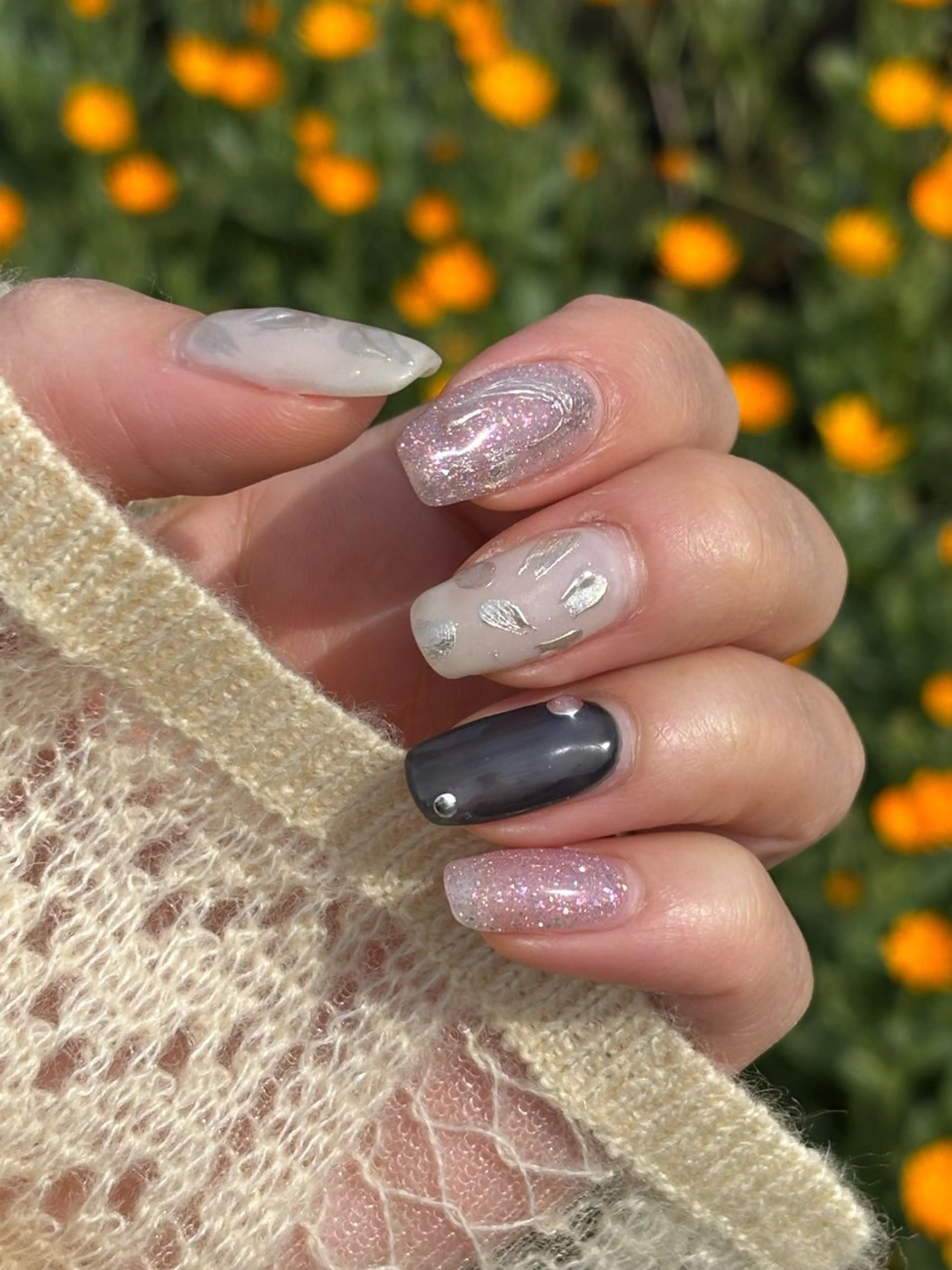 ネイル ハンドネイル caddly naoのネイルデザイン