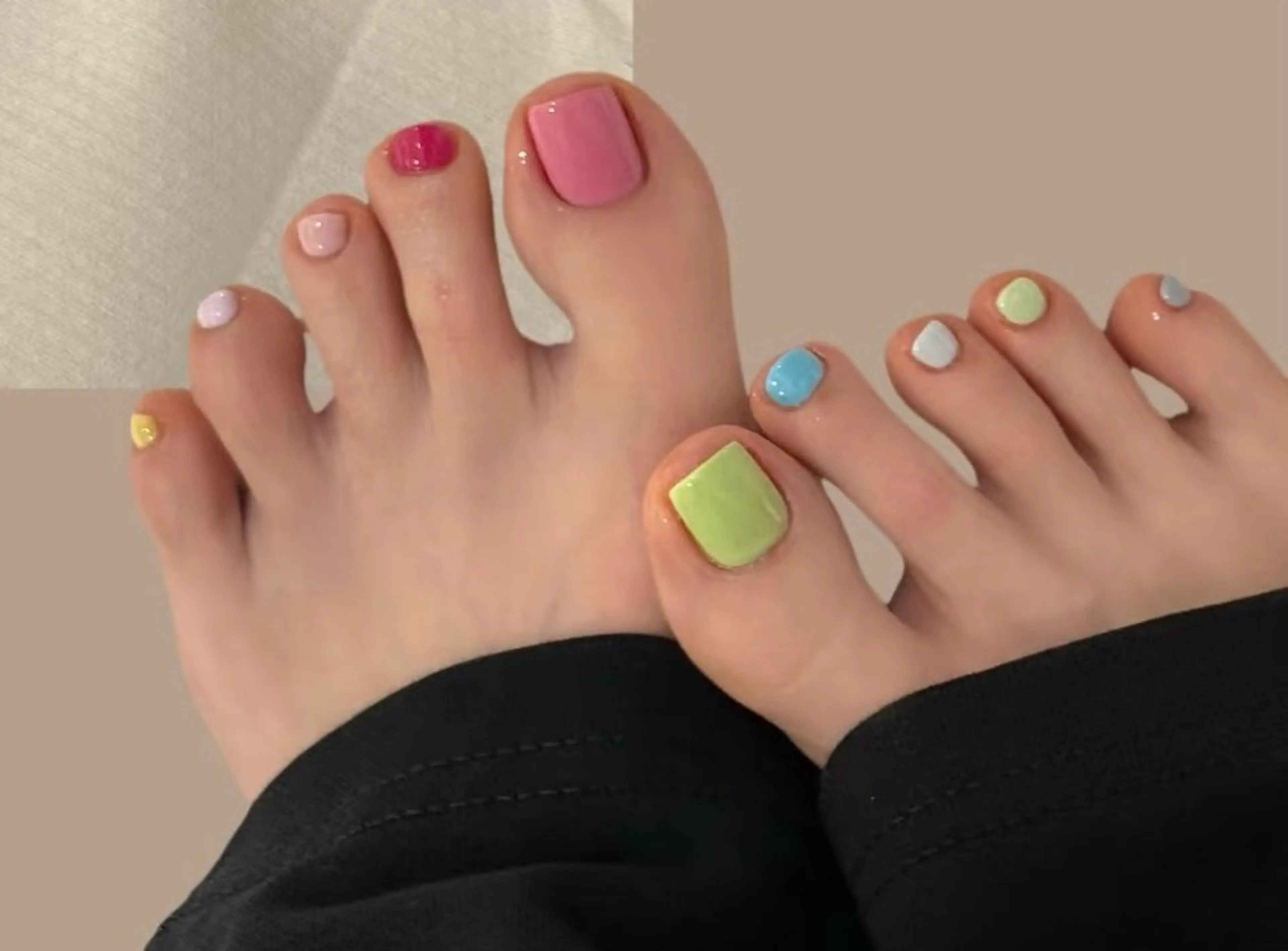 ネイル フットネイル 清水 吹雪のネイルデザイン