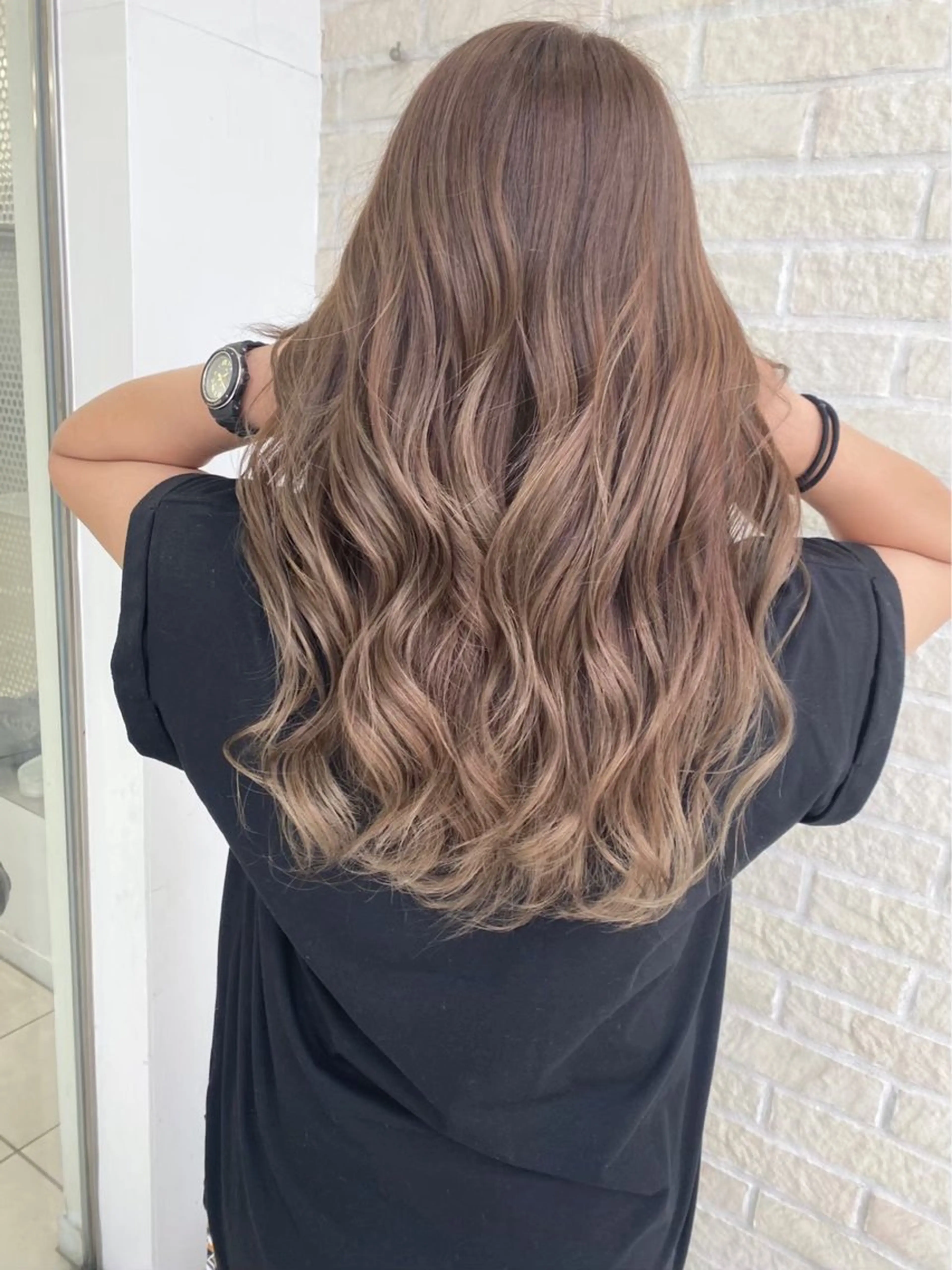 ロング カラー 成瀬メンズ パーマ清水大隼のヘアスタイル