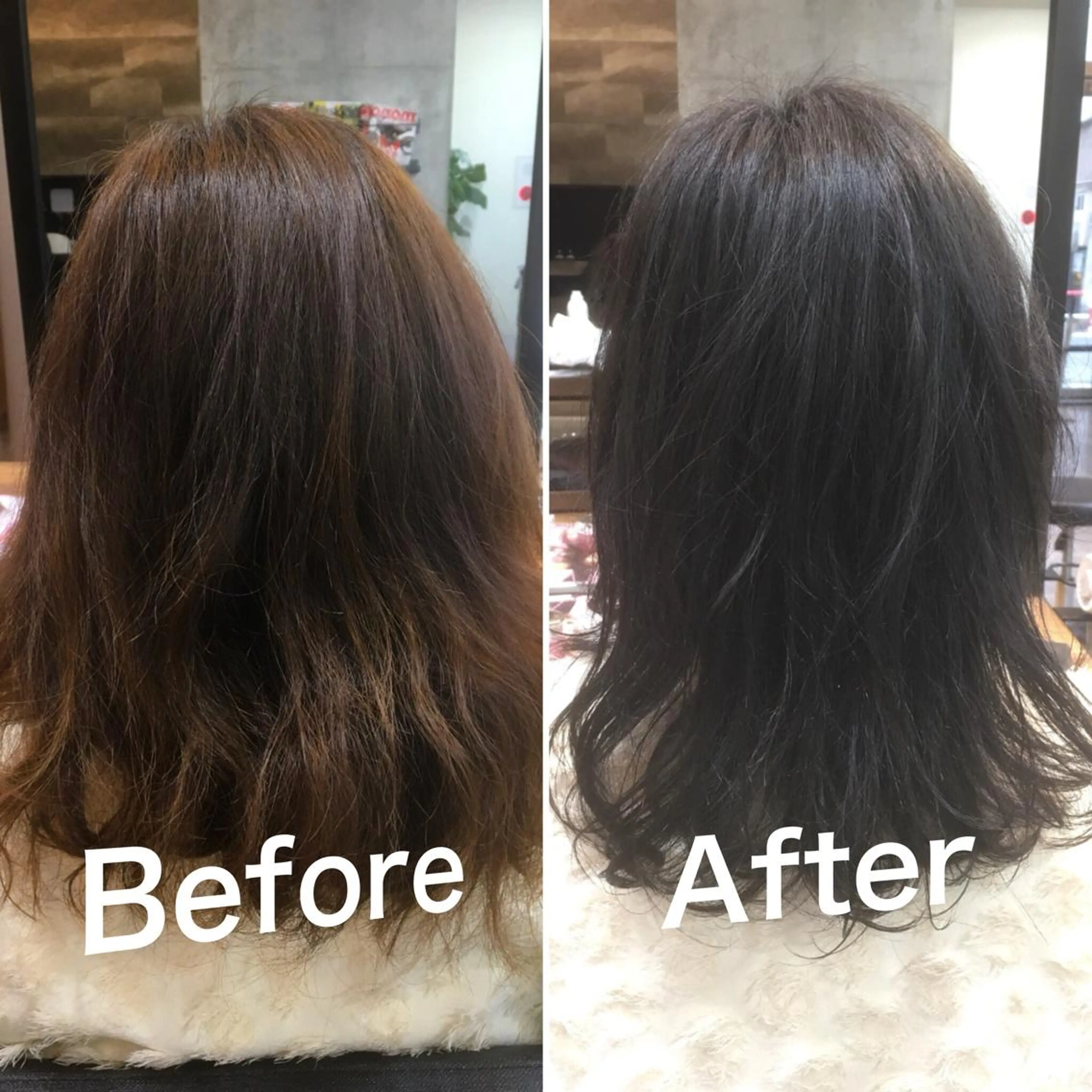 カラー アディクシーカラー オレンジ カット トリートメント 佐瀬竜矢PRIMAL /portのヘアスタイル