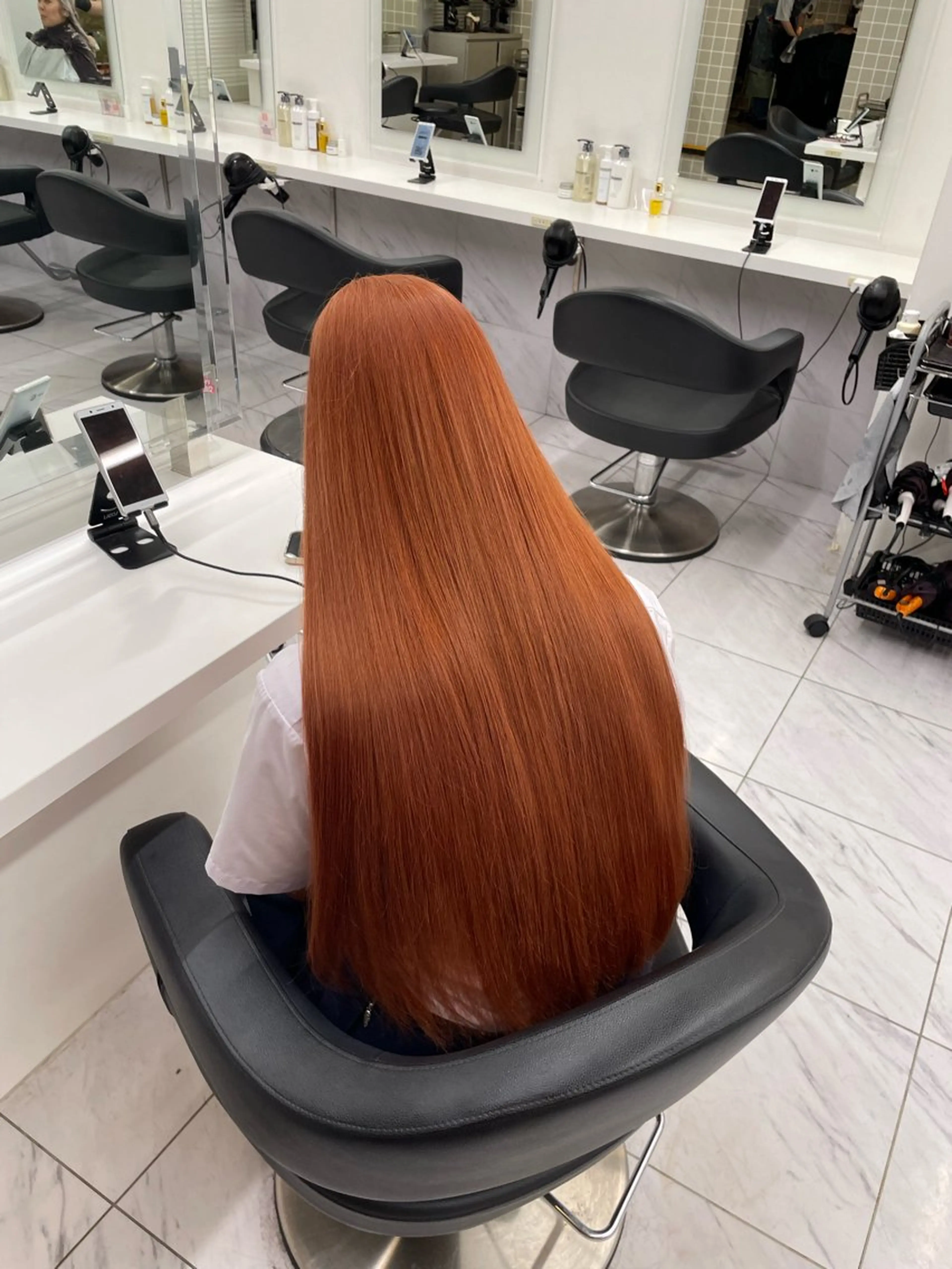 ロング カラー ヘアアレンジ ヘアカラー トリートメント ヘアセット 💗横浜美容室 💗HARUNAのヘアスタイル