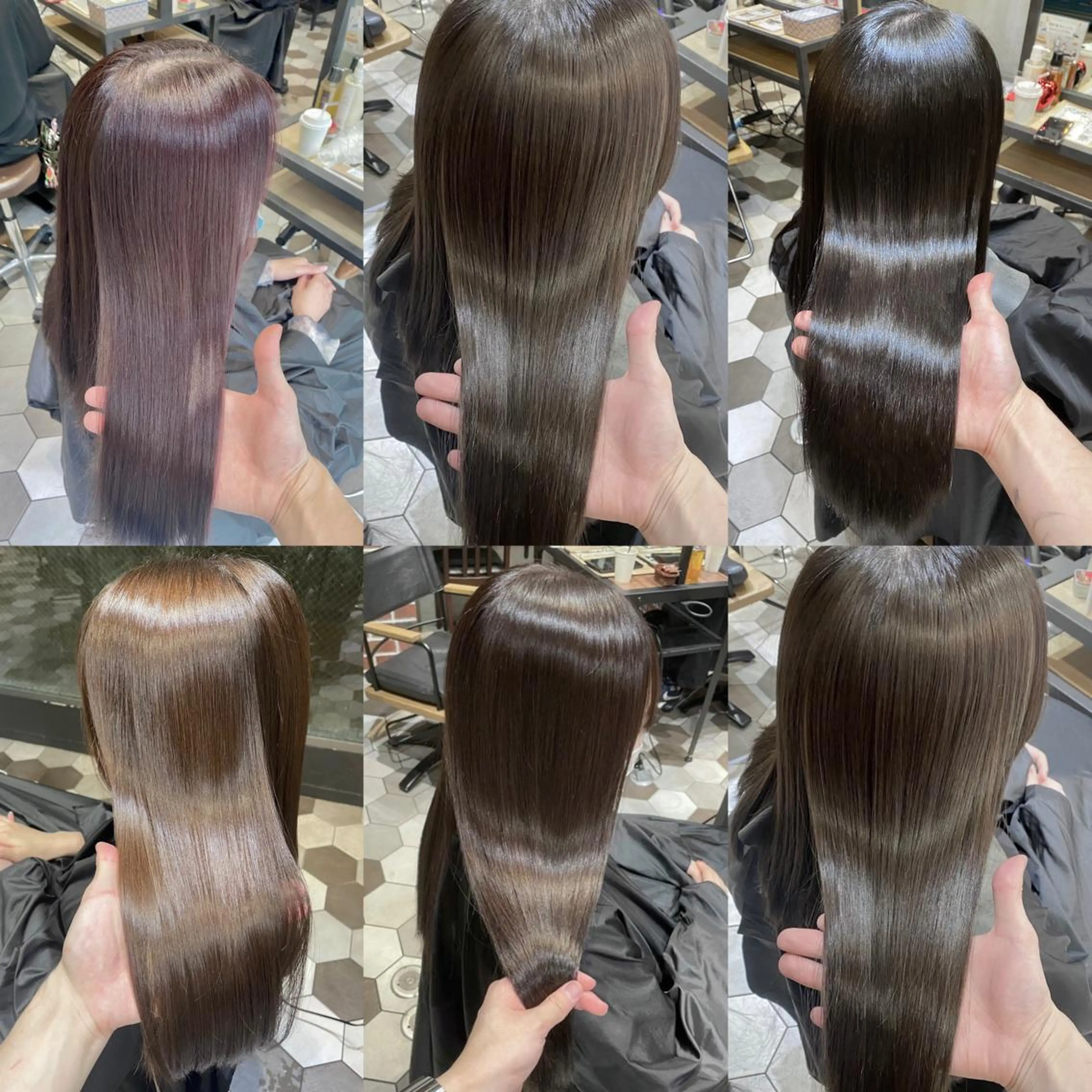 ロング 髪質改善縮毛矯正🫧 村上蒼生のヘアスタイル