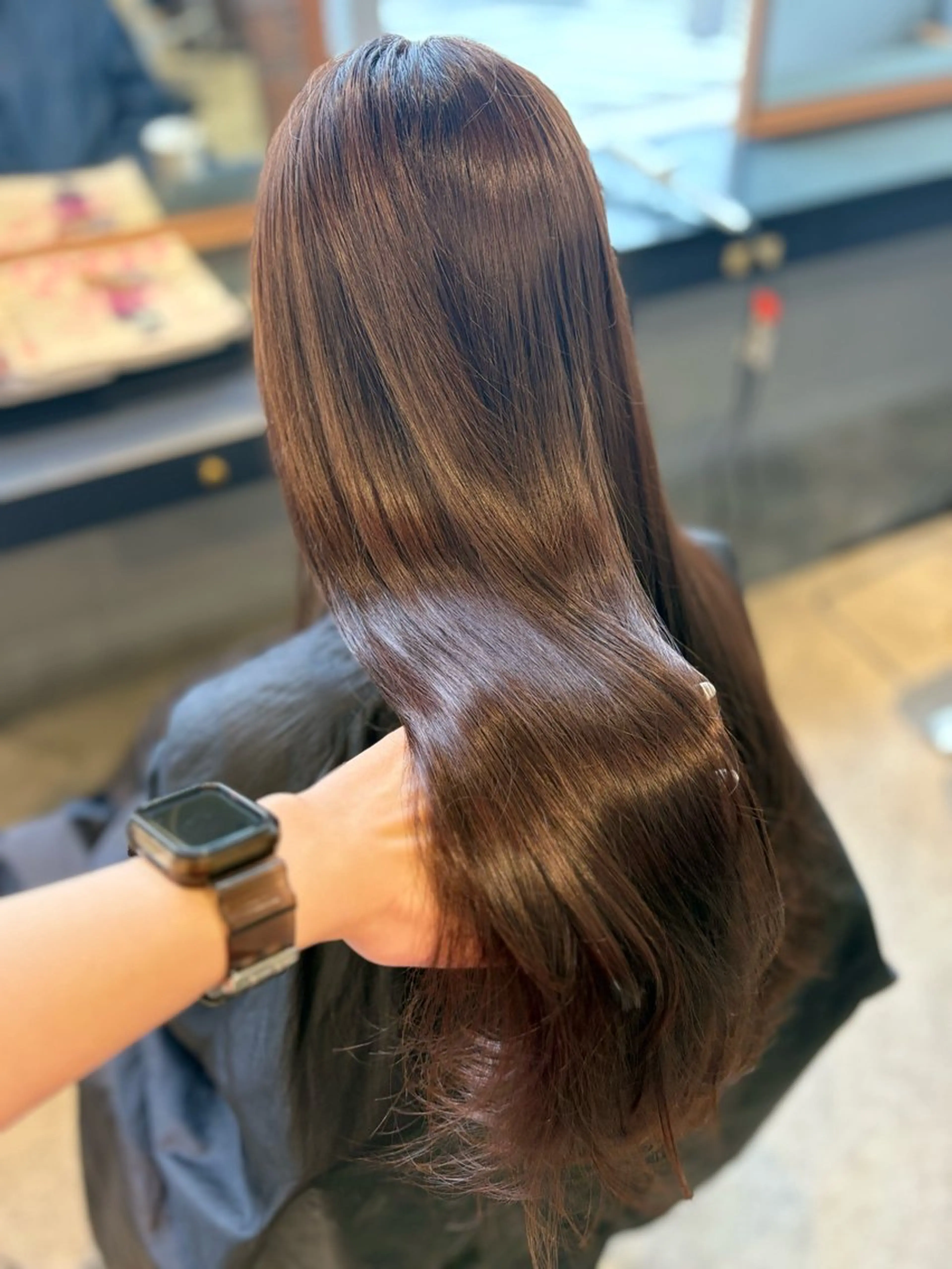 ロング トリートメント SIKI yuuna レイヤーカット🪽のヘアスタイル