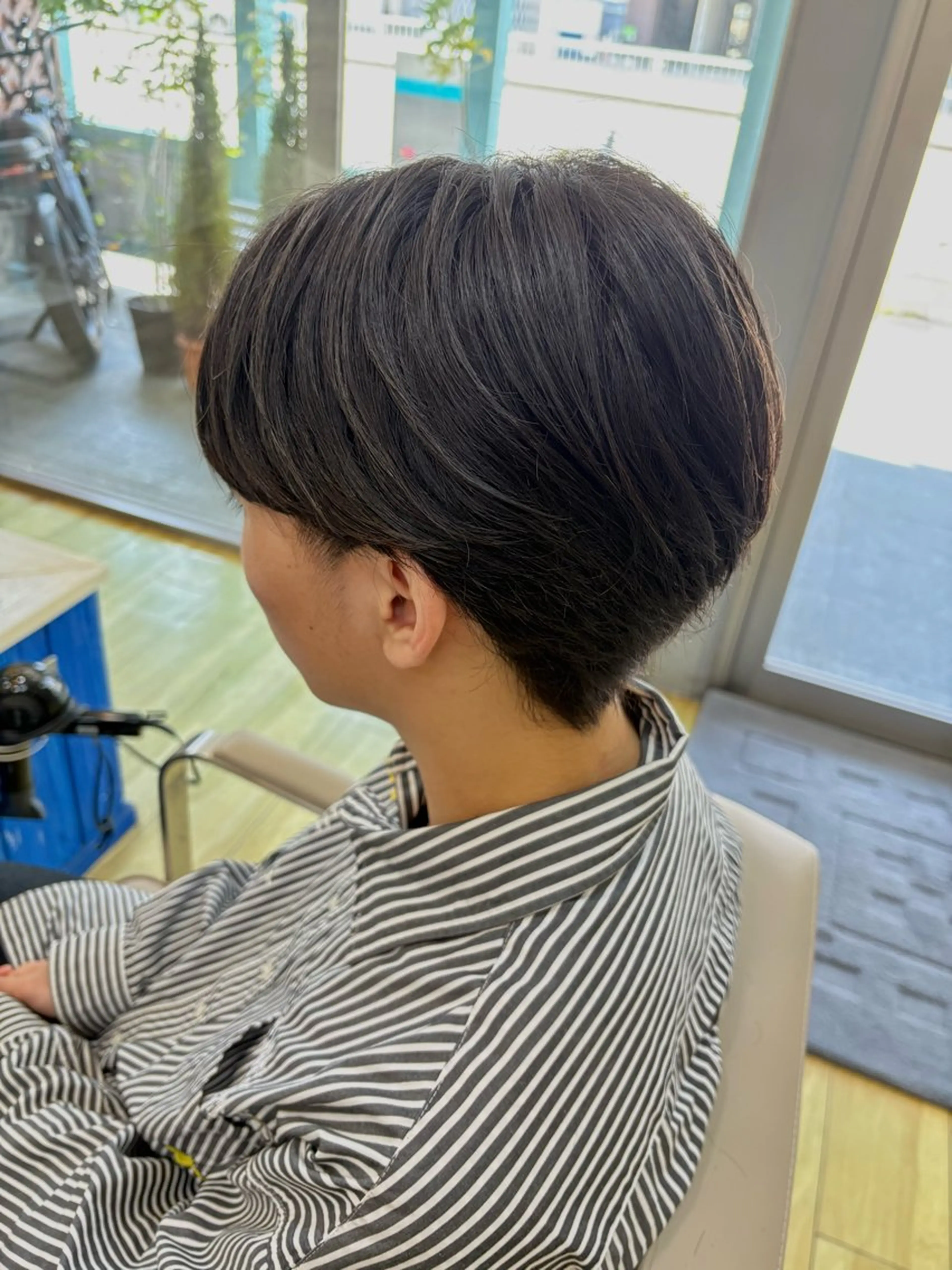 メンズ カット 細川武琉/艶カラー /Aqua limeのヘアスタイル