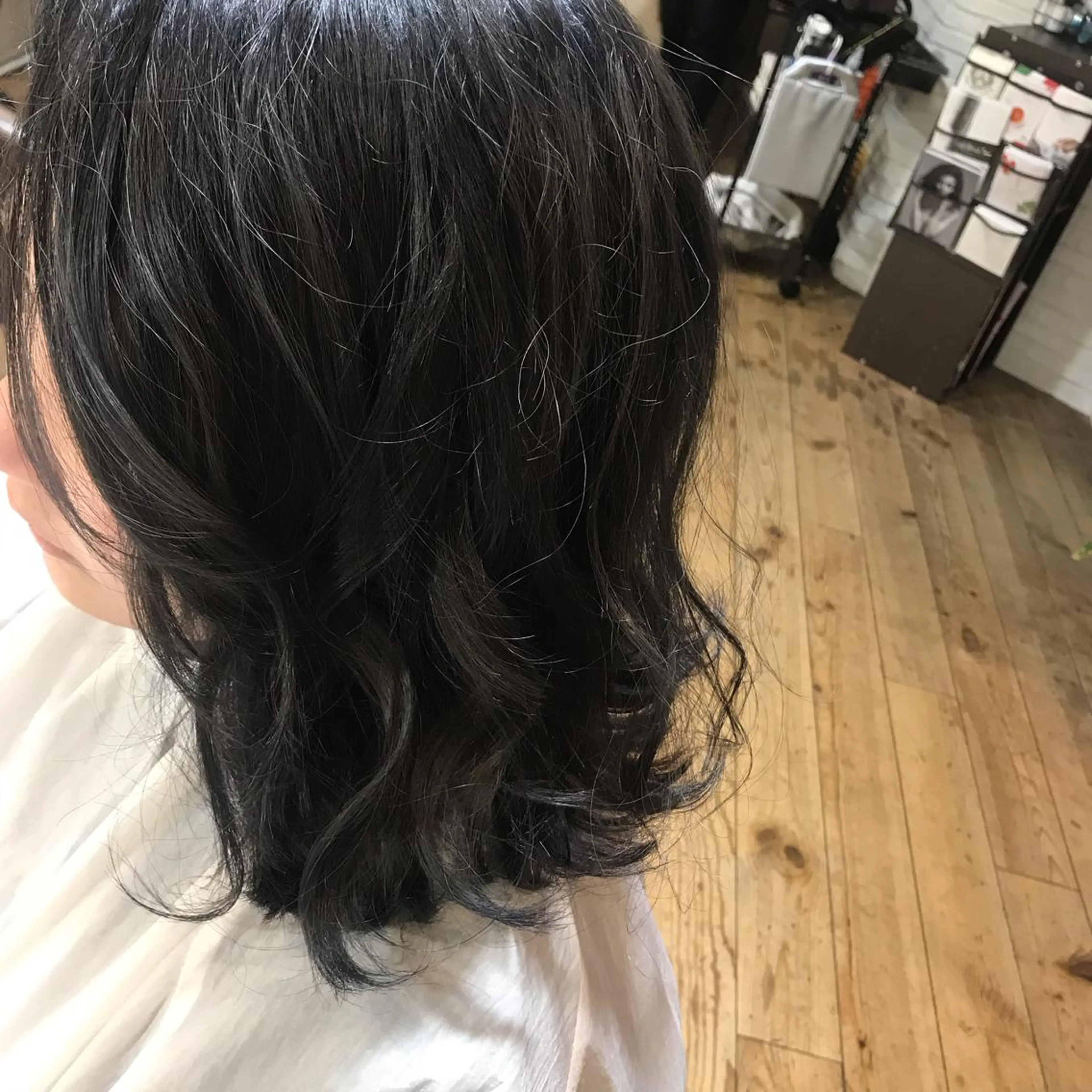 ミディアム 勝沼 佑季のヘアスタイル