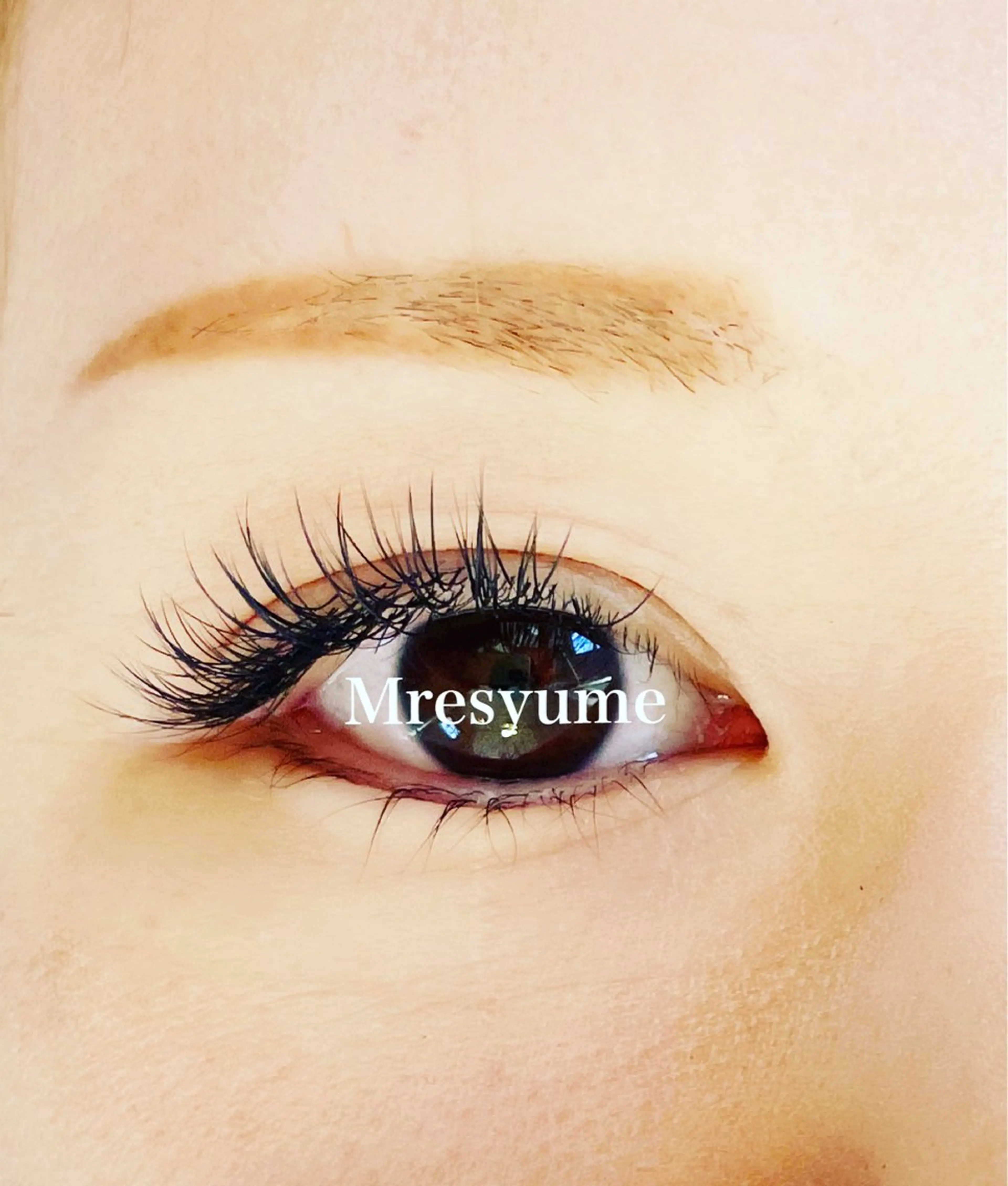 マツエク・マツパ Mresyume MAYUのマツエク・マツパデザイン