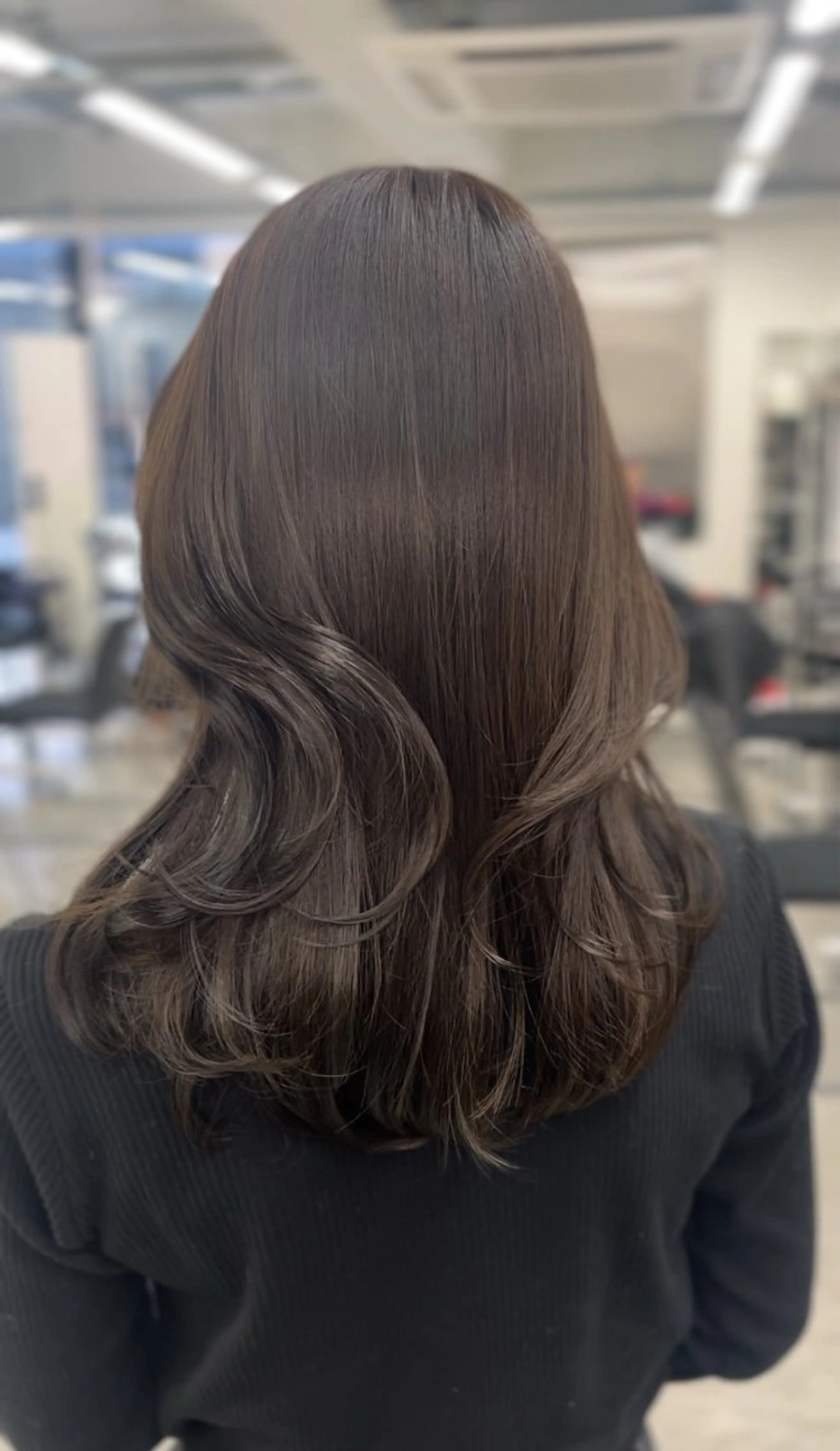 ミディアム ヘアカラー トリートメント 艶カラー🪄🪽 haruka🪽のヘアスタイル