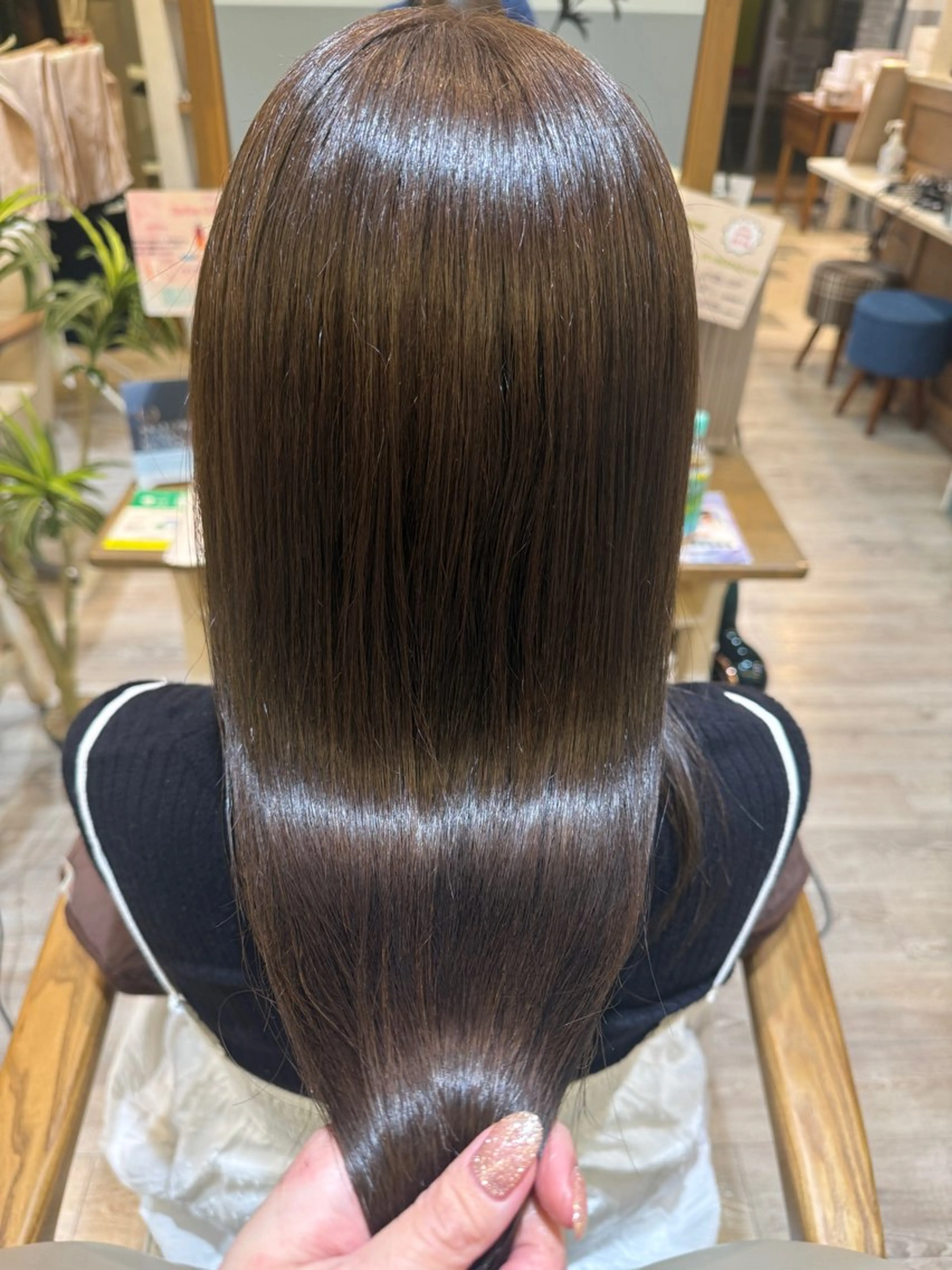 ロング カラー 小池 惇のヘアスタイル