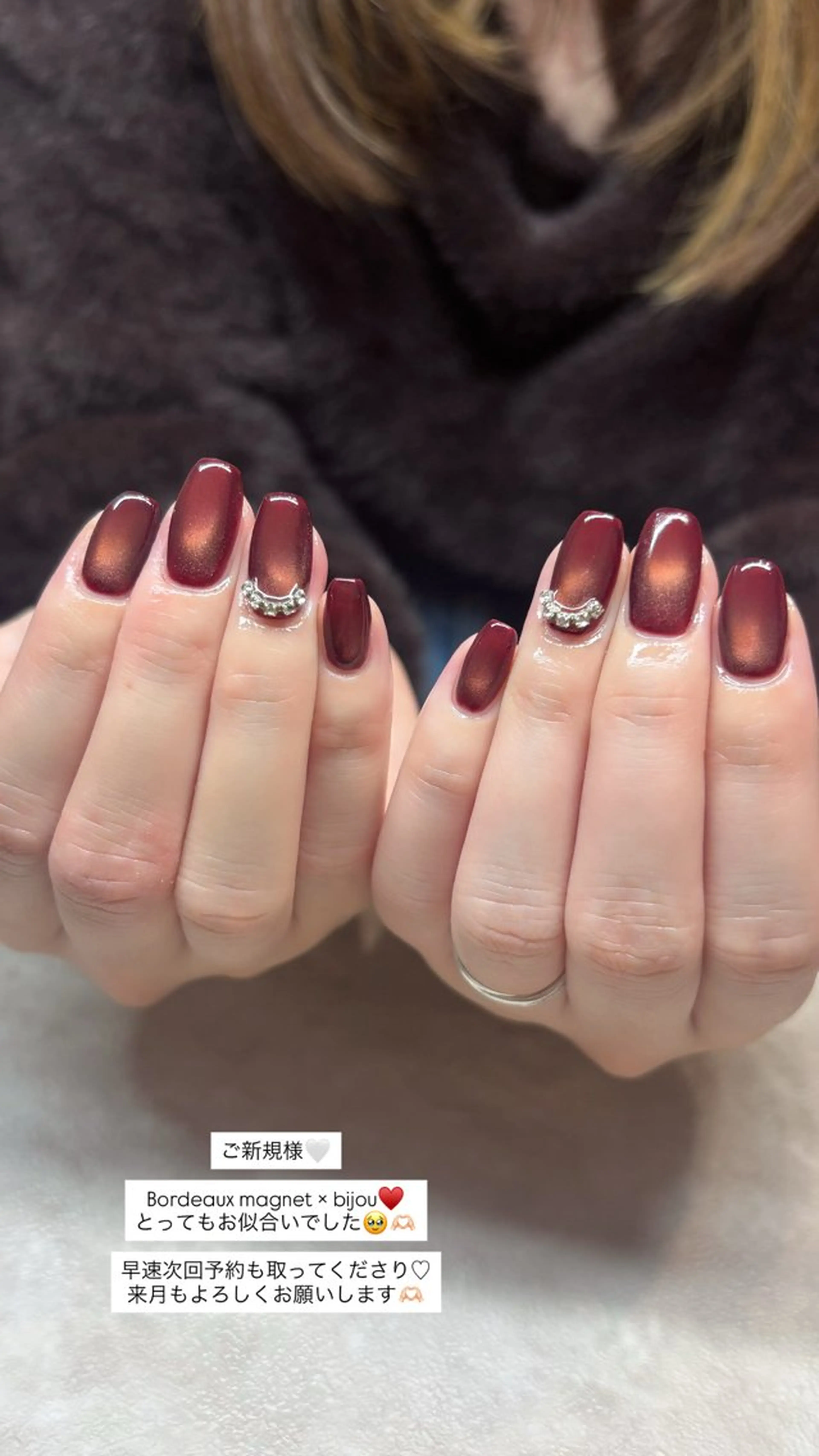 ネイル マグネットネイル nailsalon kopeのネイルデザイン