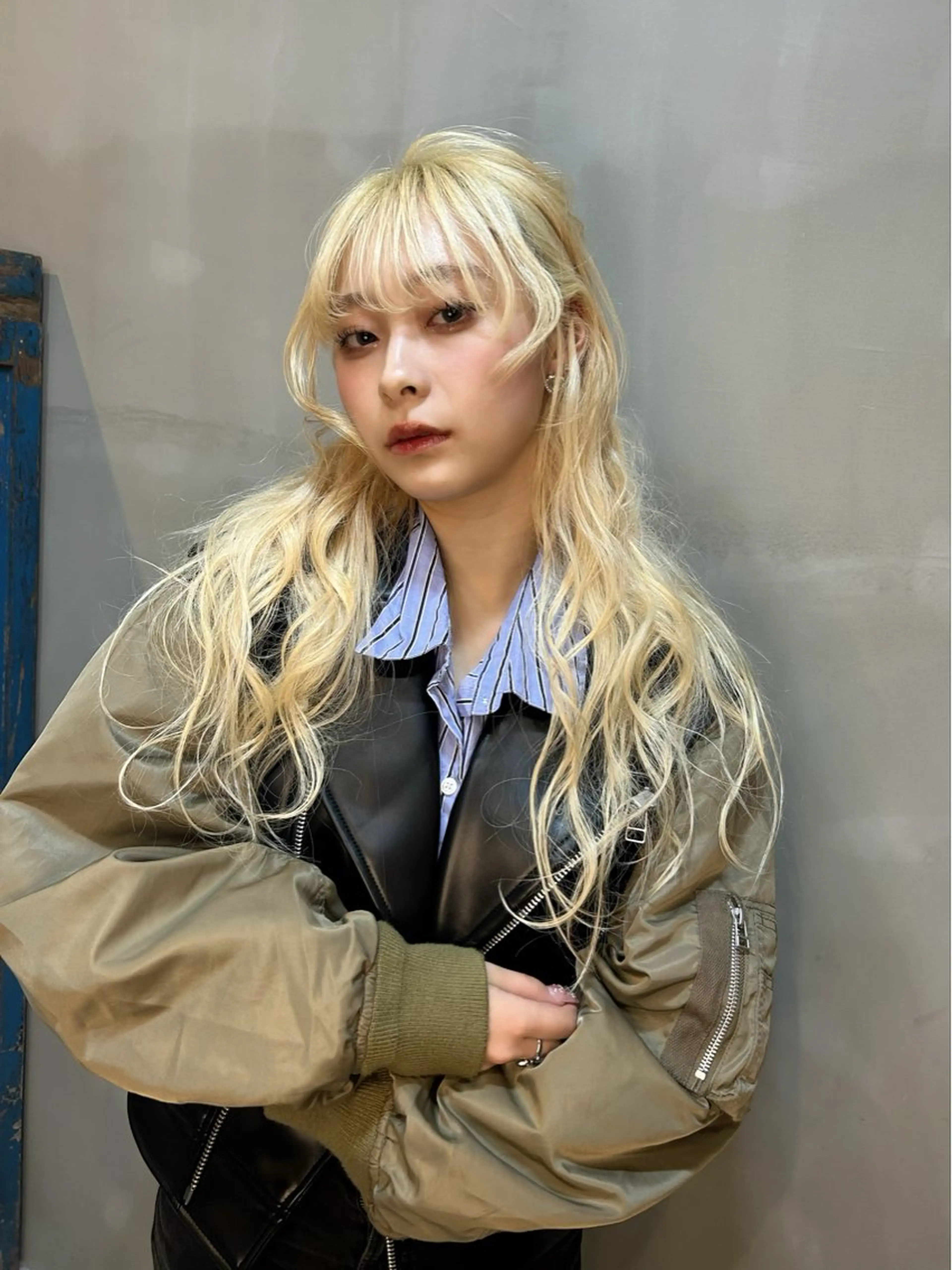 ロング カット ヘアカラー トリートメント ハイトーン/ブリーチ 🧁soraのヘアスタイル