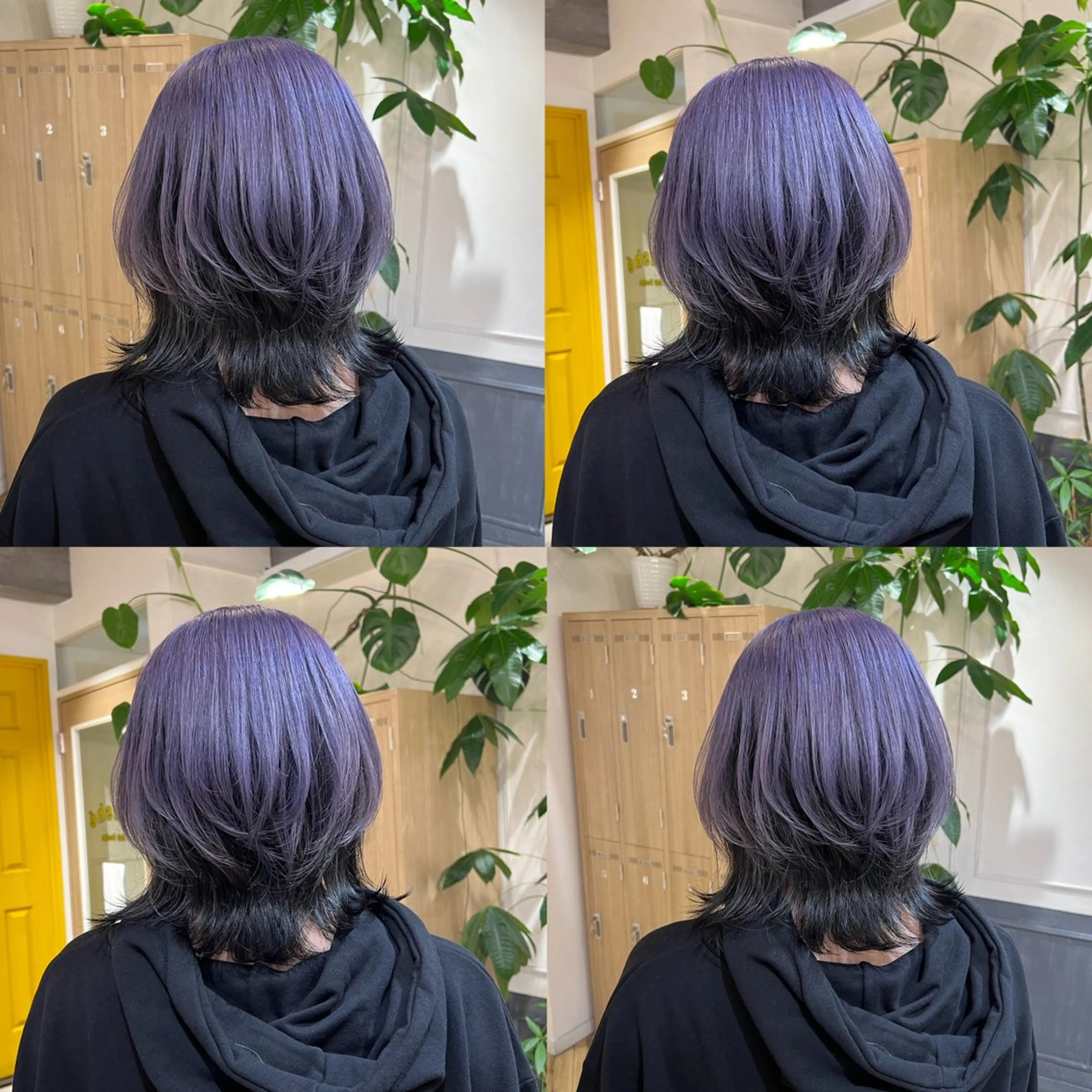 セミロング 艶カラー/韓国顔周り 🎀mamiのヘアスタイル