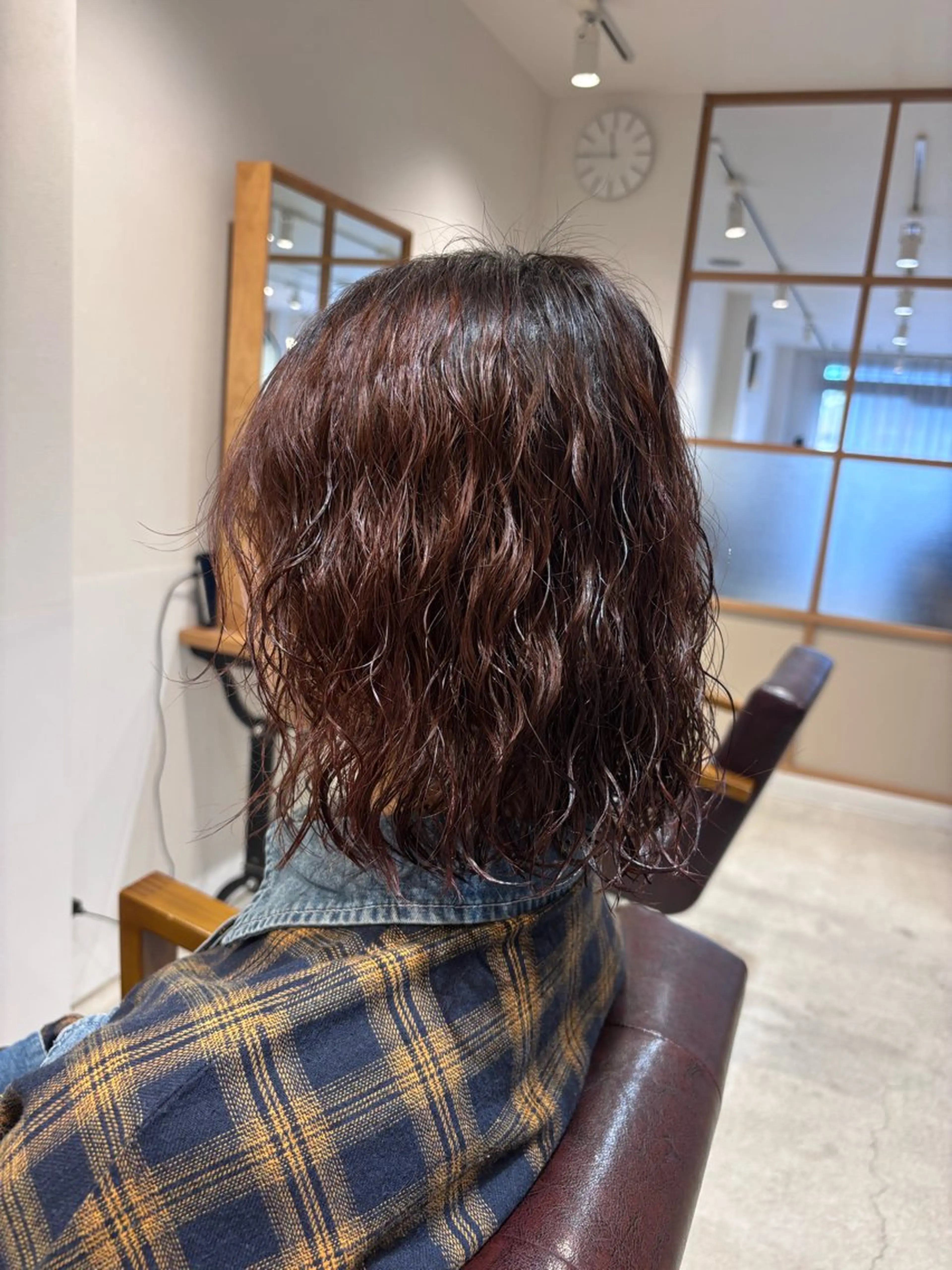 ショート パーマ か ののヘアスタイル