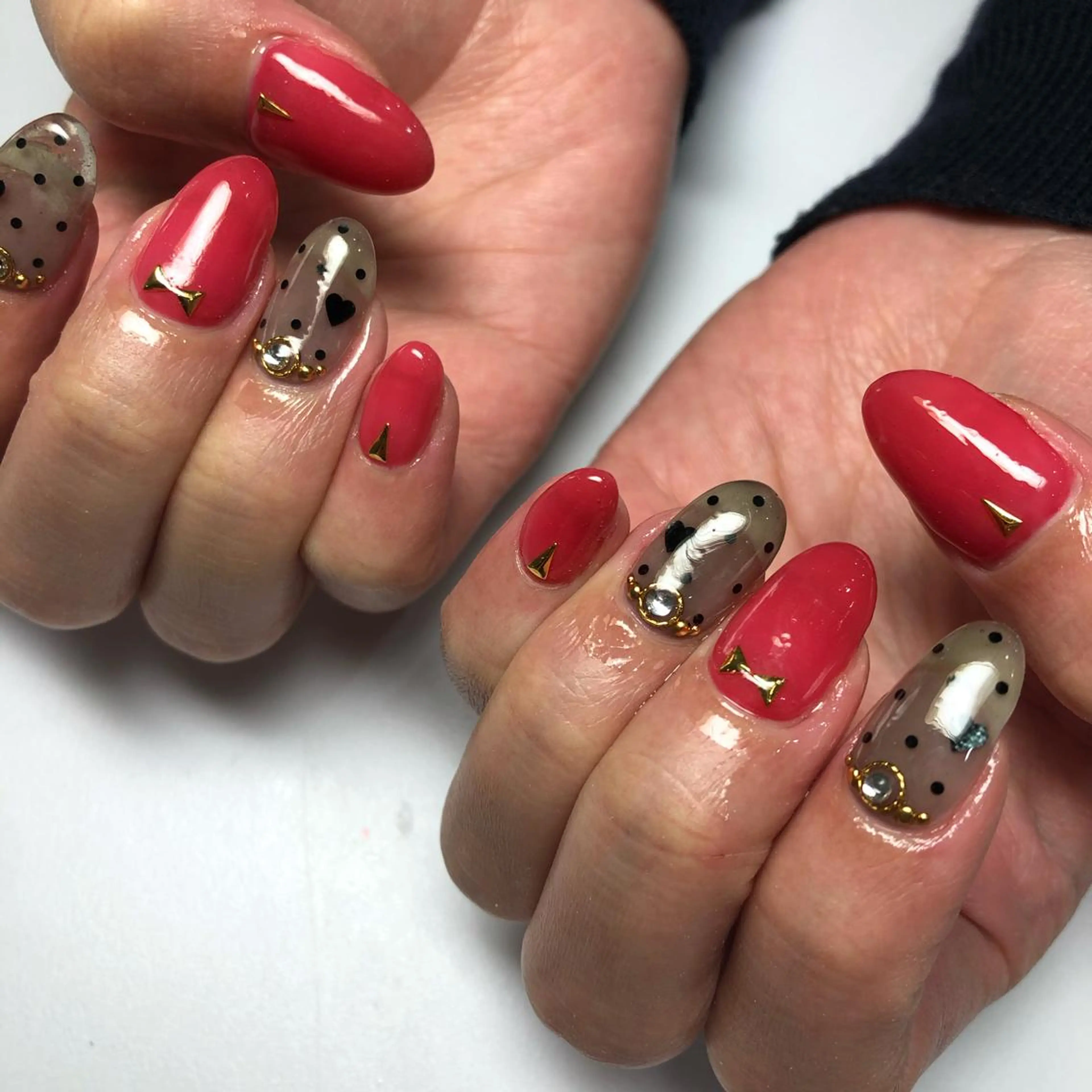 ネイル ドット ハート Serenity by Mari所属・Shinozaki mariのネイルデザイン