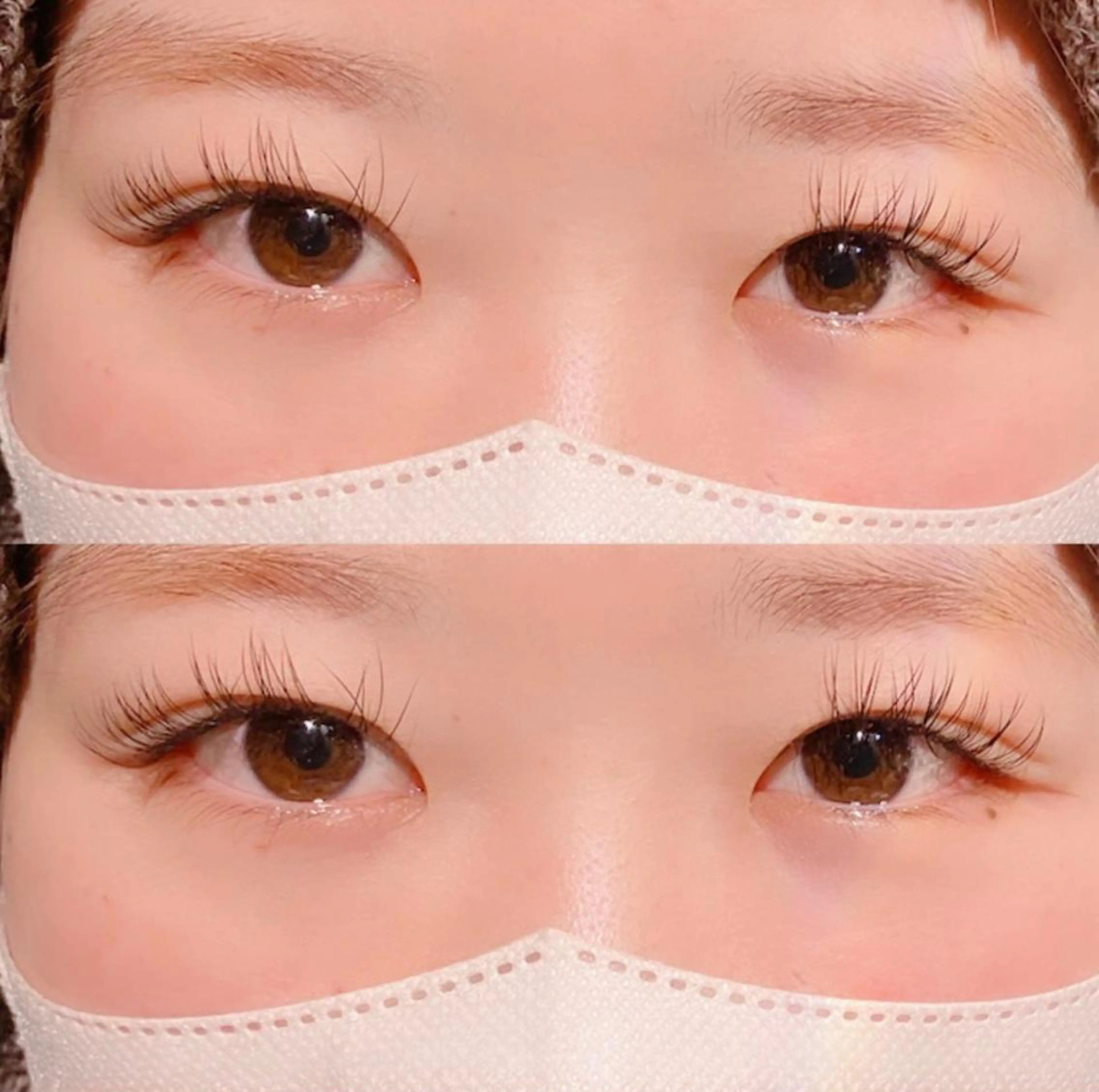 マツエク・マツパ フラットラッシュ 🎀 amii Hitomi  🎀のマツエク・マツパデザイン