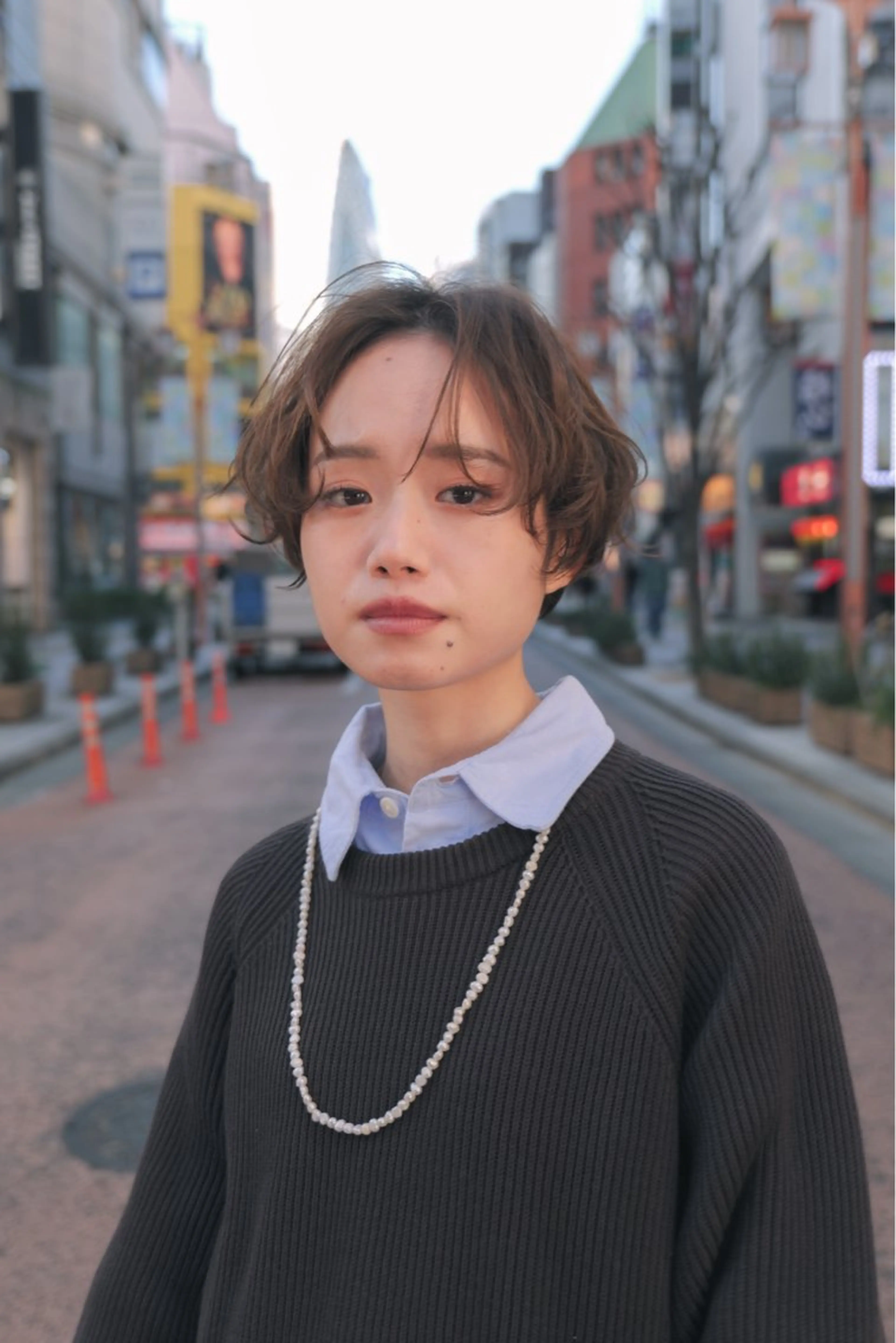 ショート パーマ ショートヘア カット パーマ パーマ＊ 顔まわり似合わせのヘアスタイル