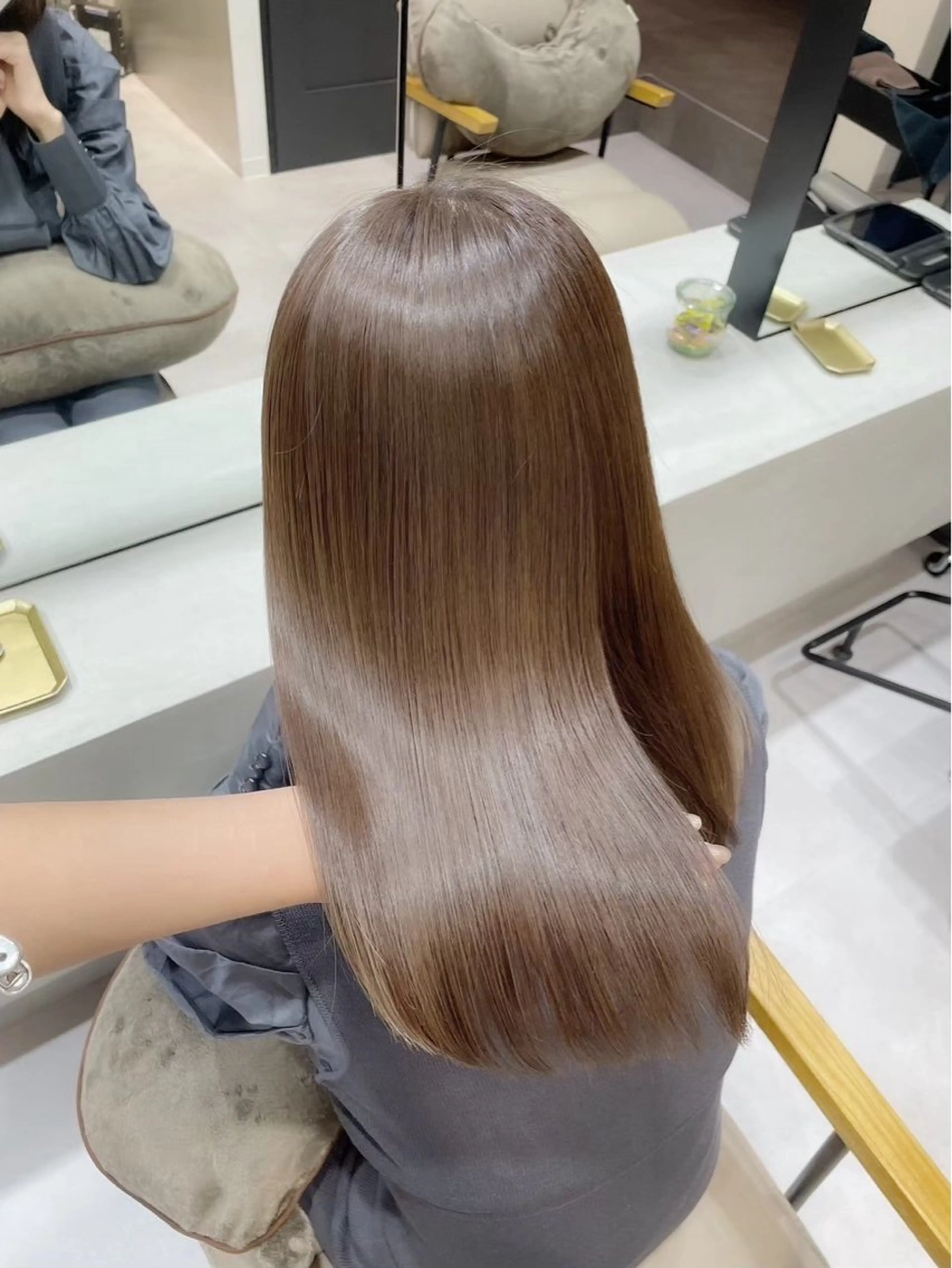 カラー 立川駅/ワンカラー ブリーチなしカラー/のヘアスタイル