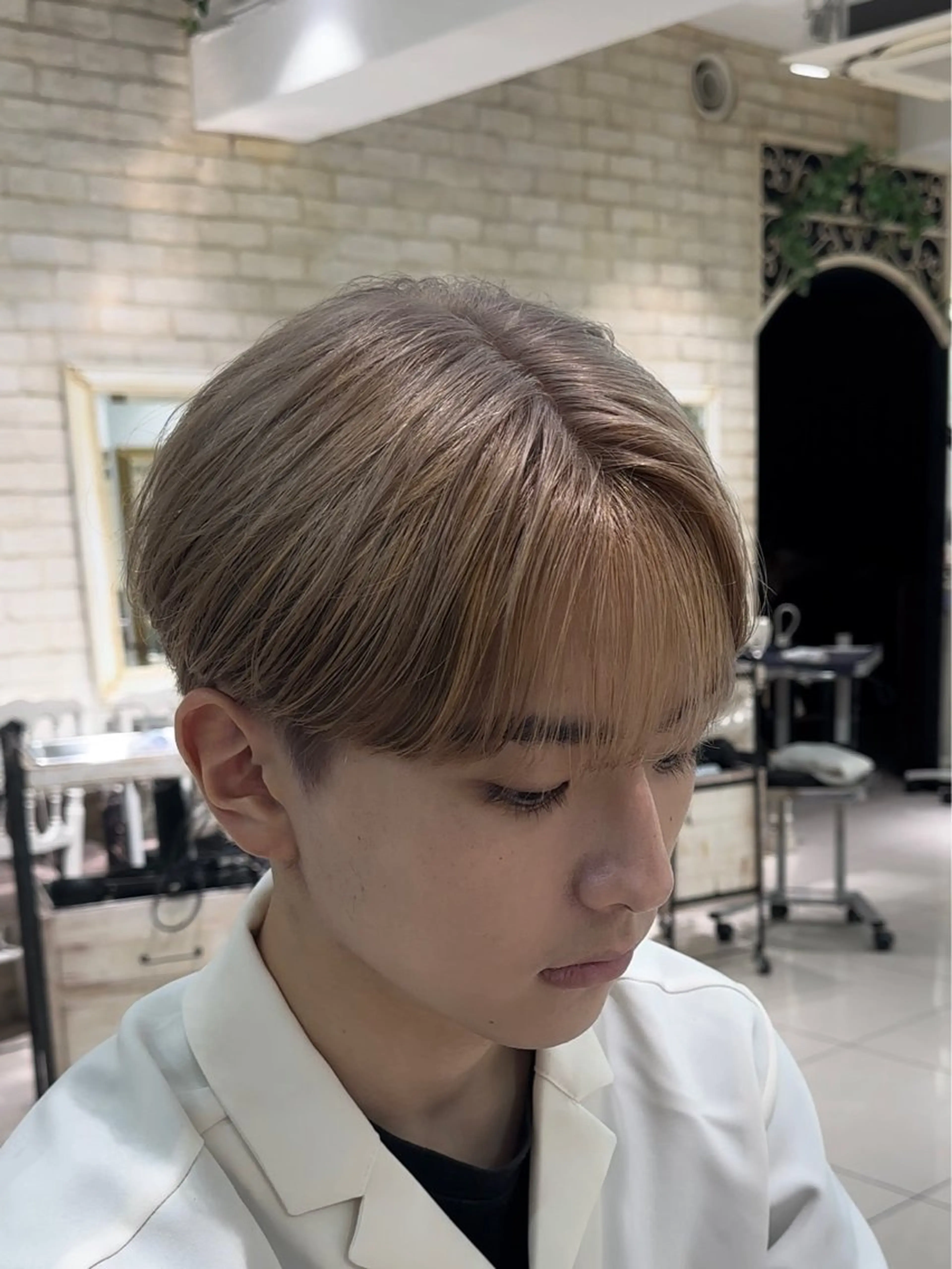 メンズ SALOWIN渋谷caldo店B1所属・岐津公太 メンズ縮毛矯正のプロのヘアスタイル