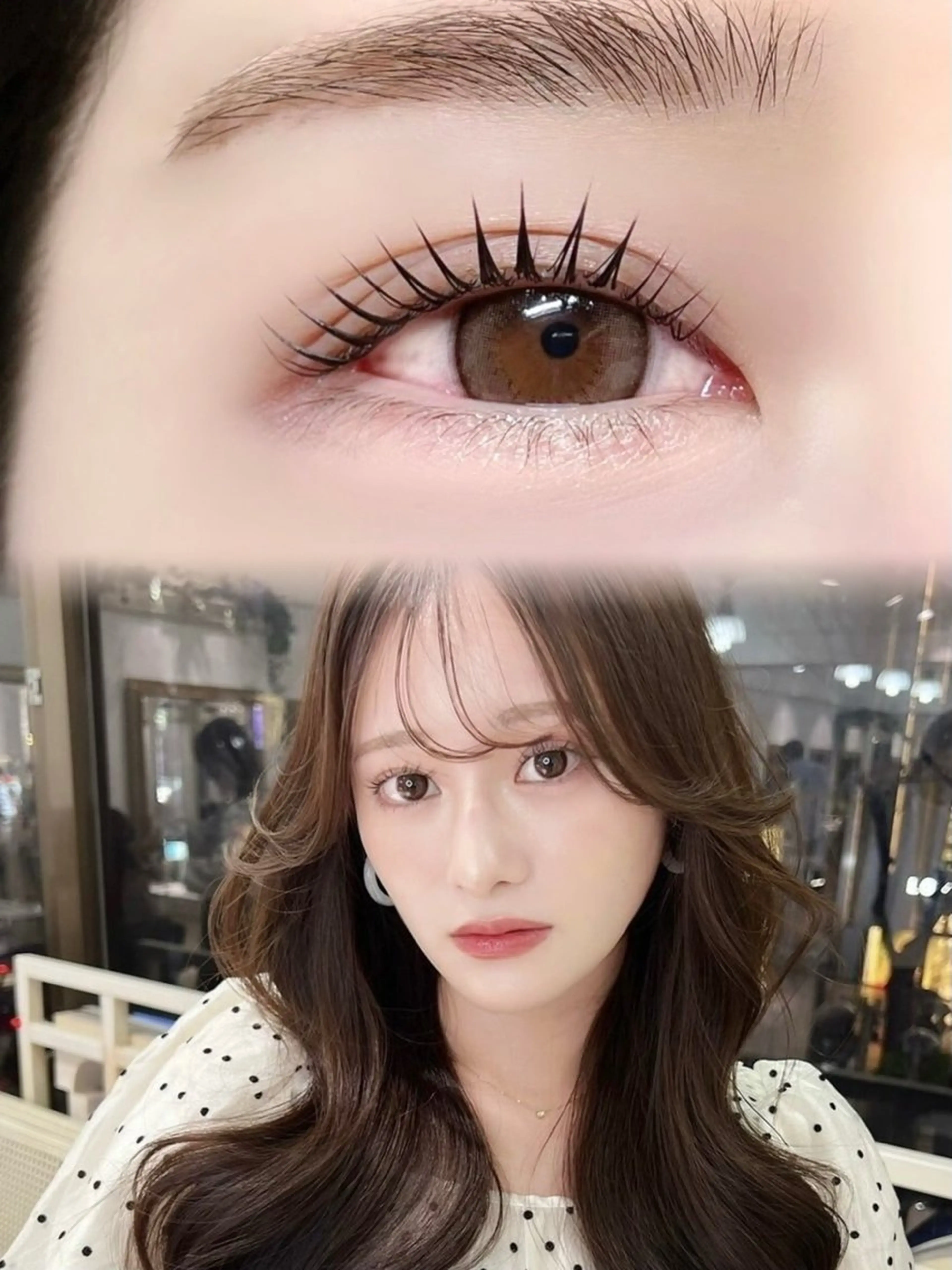 【初回限定】🉐今だけ💠まつげパーマ付き🎀似合わせカット✂️+透明感カラーの写真