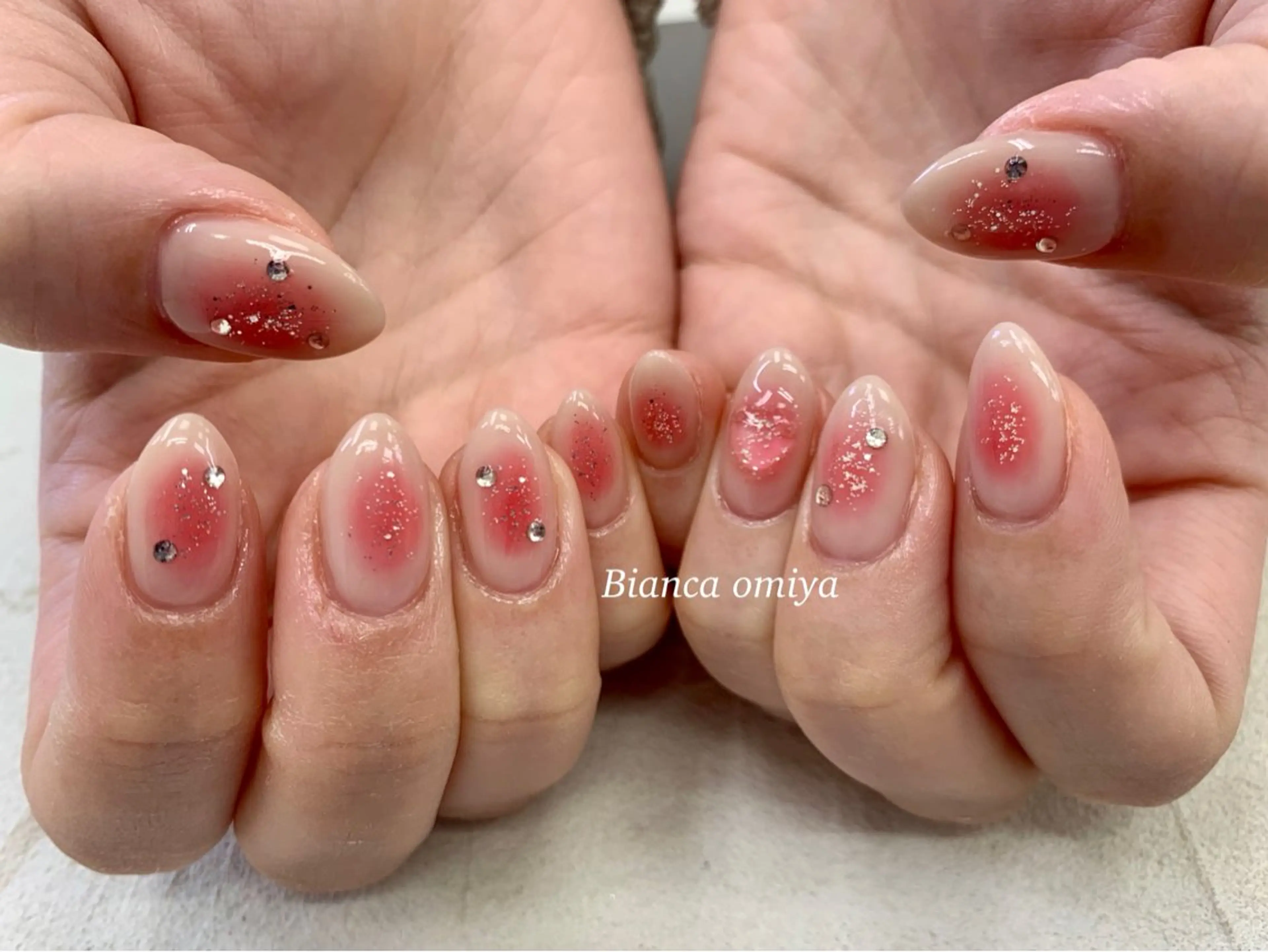 ネイル Bianca大宮 katoᕱ⑅ᕱﾞのネイルデザイン