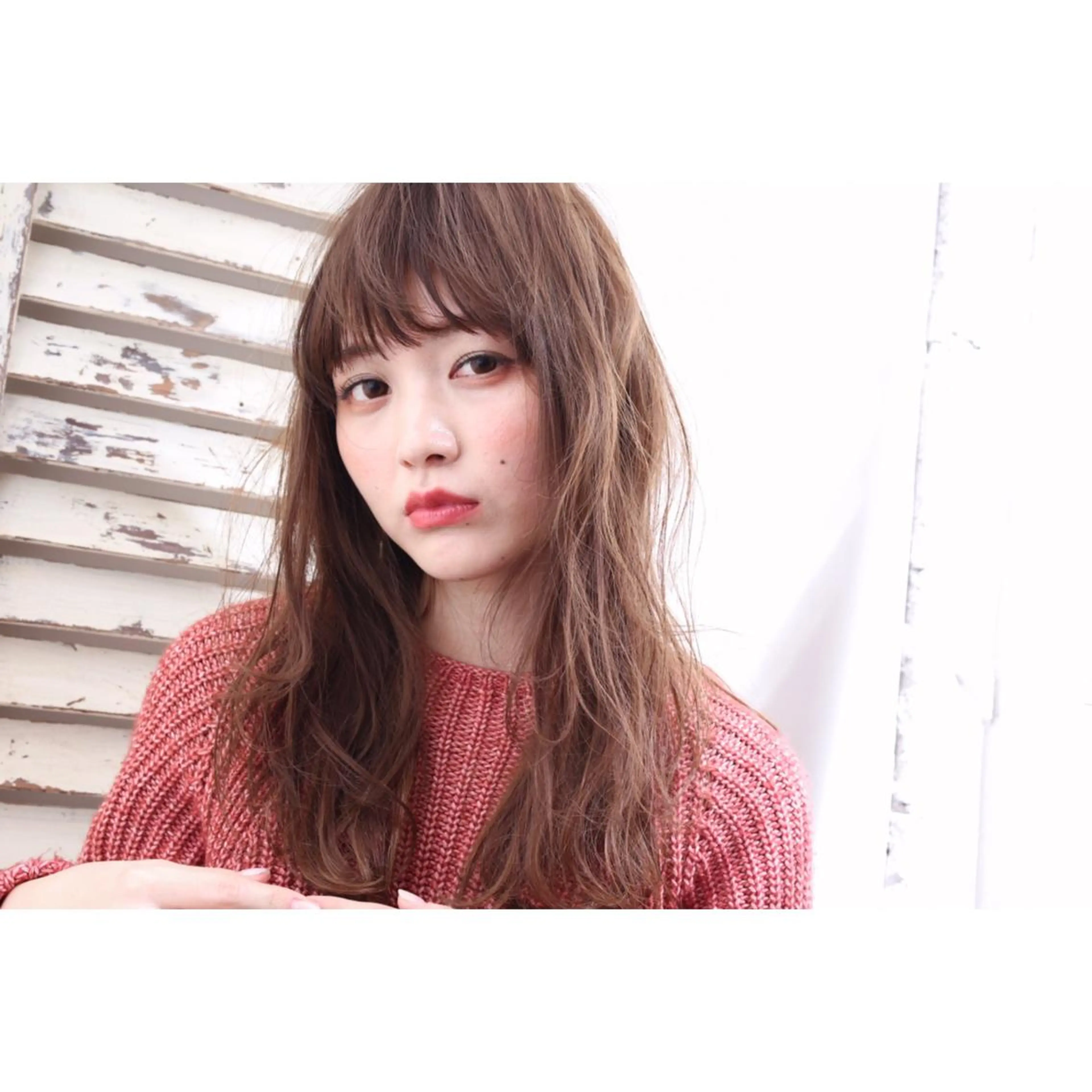 ミディアム セミロング ロング カラー パーマ ショート/レイヤー なら石井知希のヘアスタイル