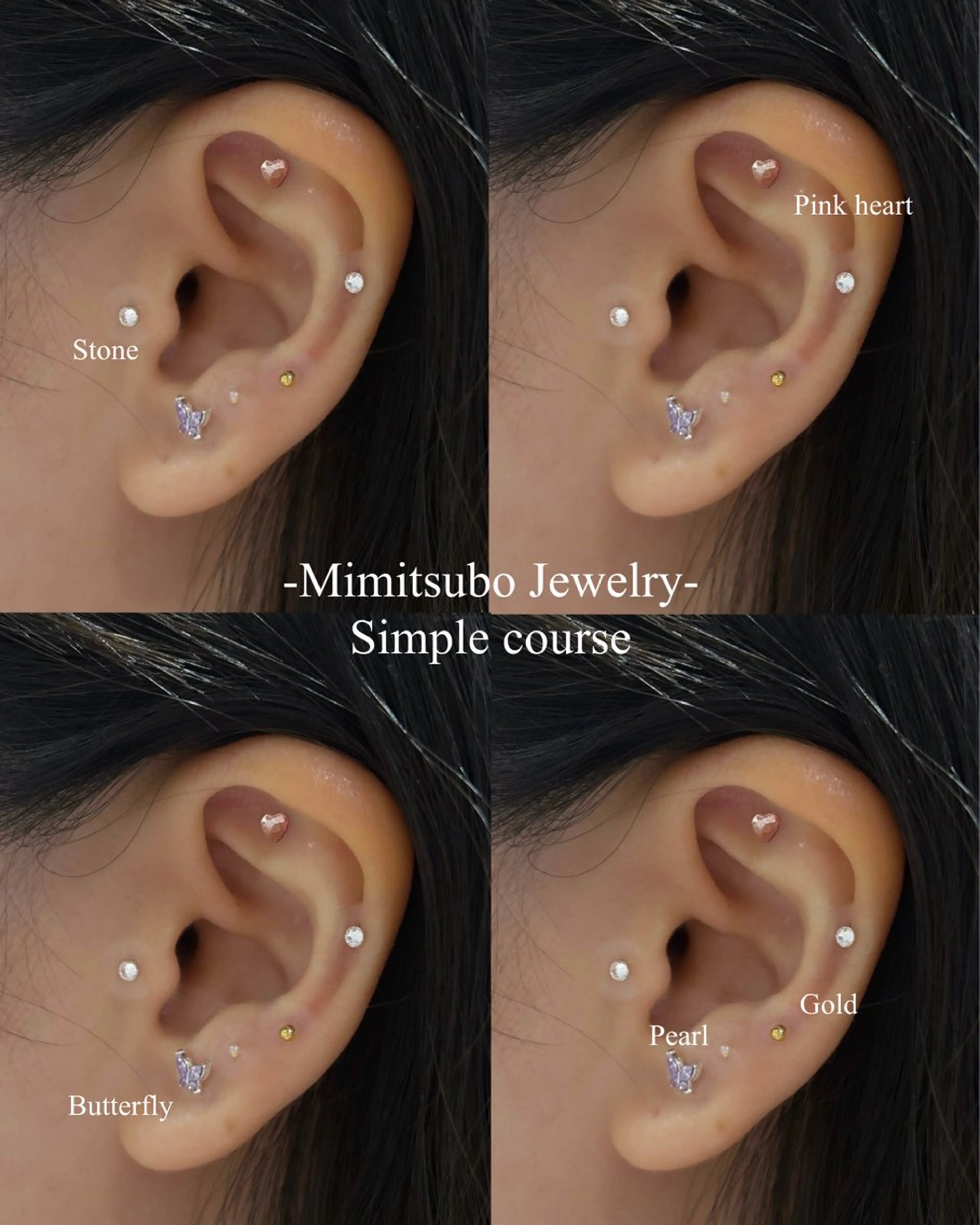 ✝️Mimitsubo Jewelry✝️¥3500~3つのコースからお選びいただけます✨️⚠️補足説明要確認！の写真