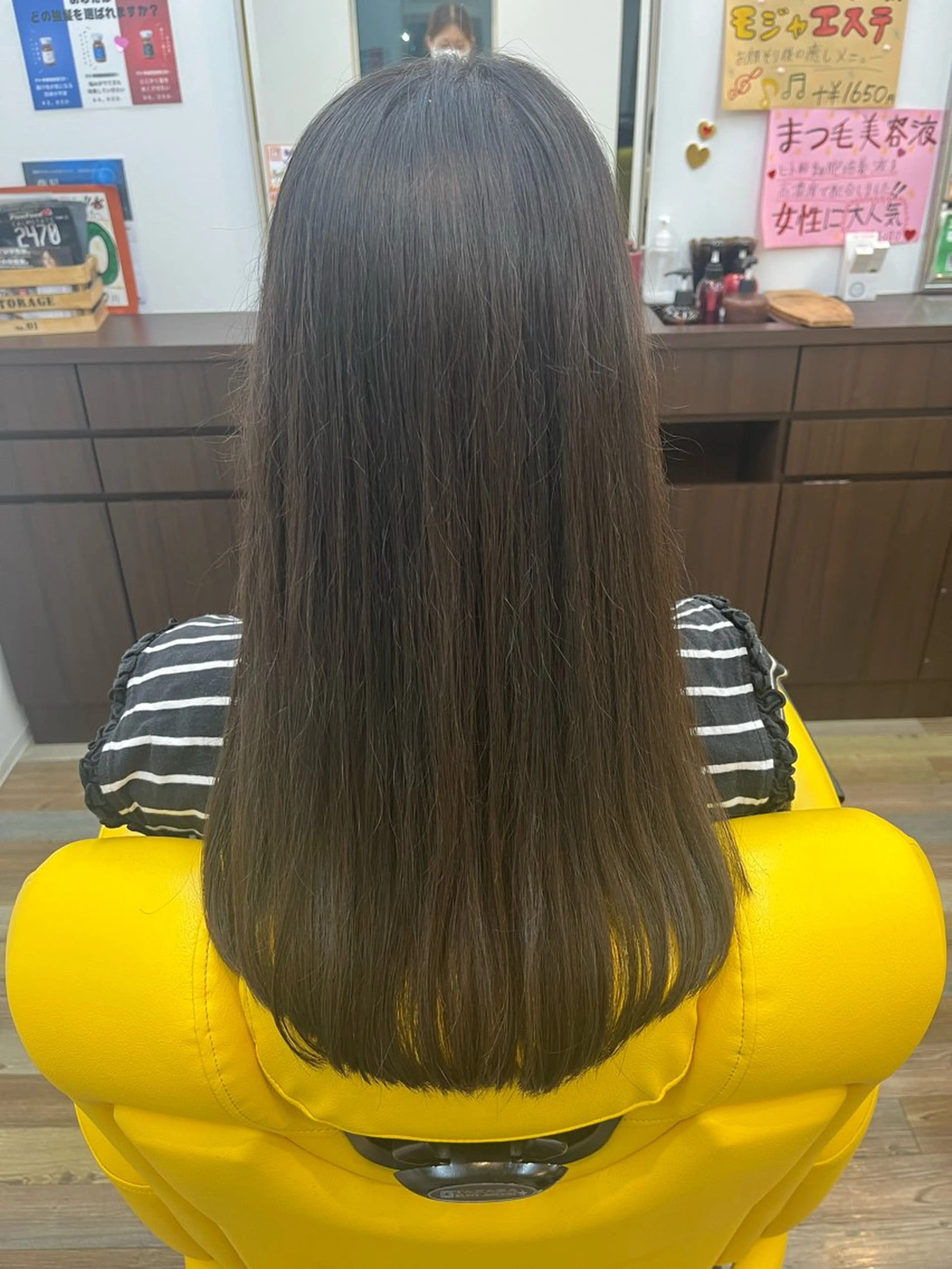 ロングカット🤍（ワンレン、Uの字、Vの字）《60分》の写真