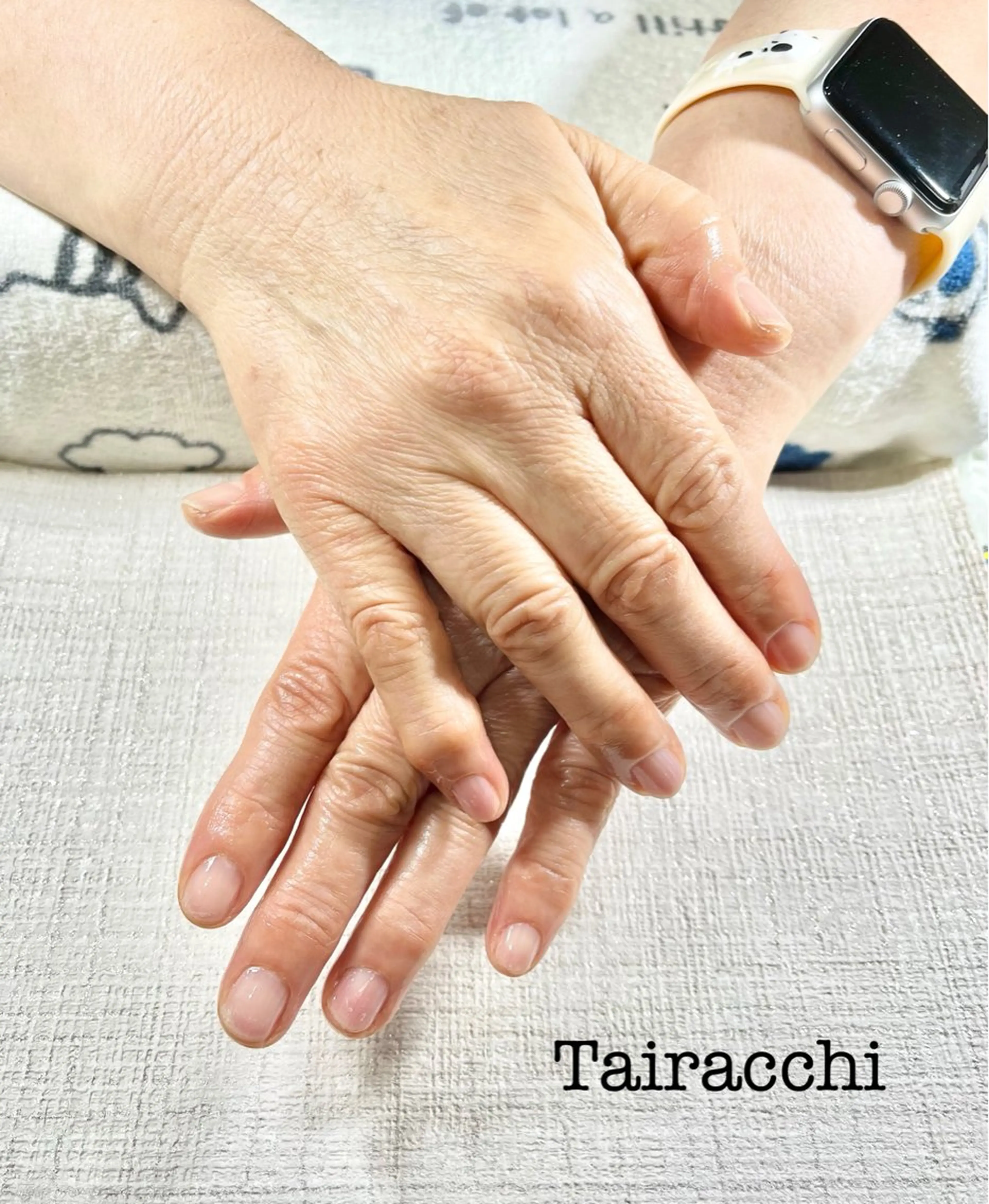 ネイル ラメ(グリッター) ハンドケア Tairacchi ﾀｲﾗｯﾁのネイルデザイン