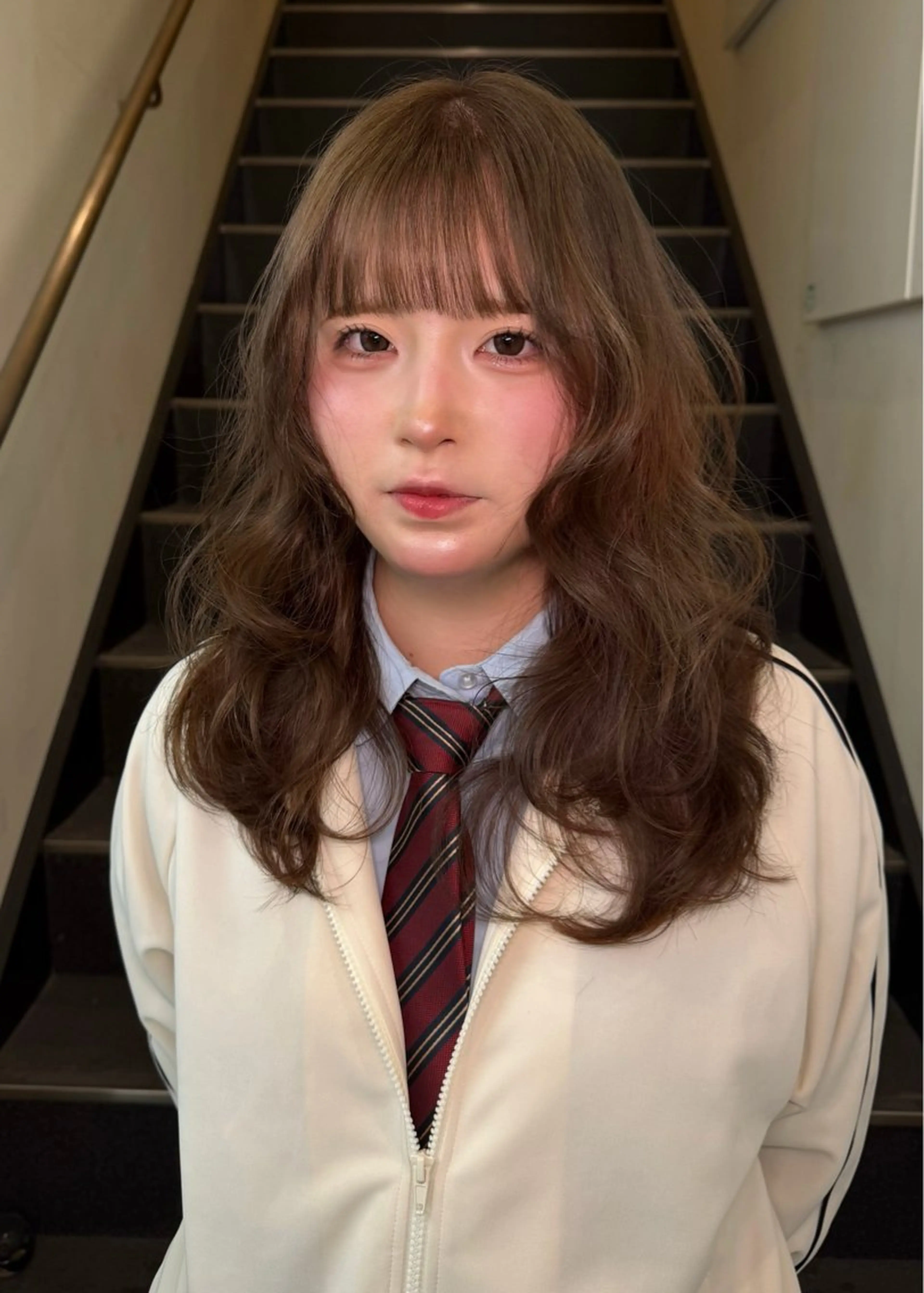 ロング ヘアカラー maisonHALU /古吉かやのヘアスタイル