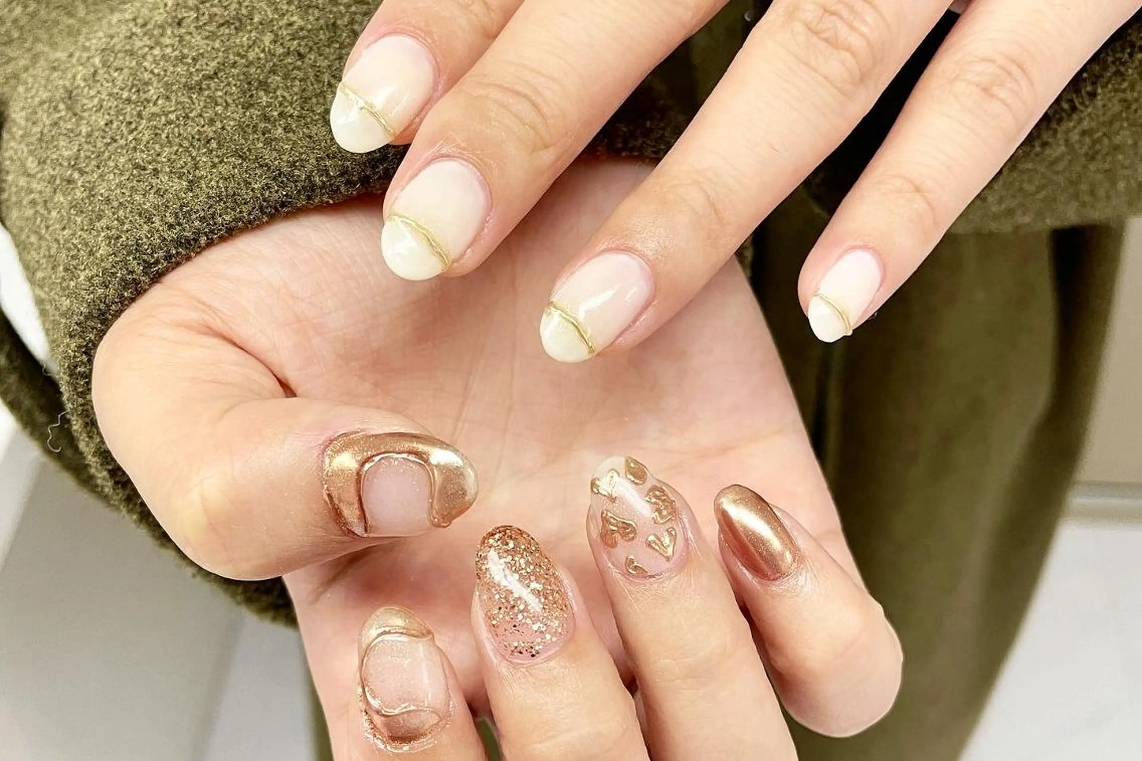 ネイル ハンドネイル 大阪福島 韓国まつげ Sayaka🤍🐩のマツエク・マツパデザイン