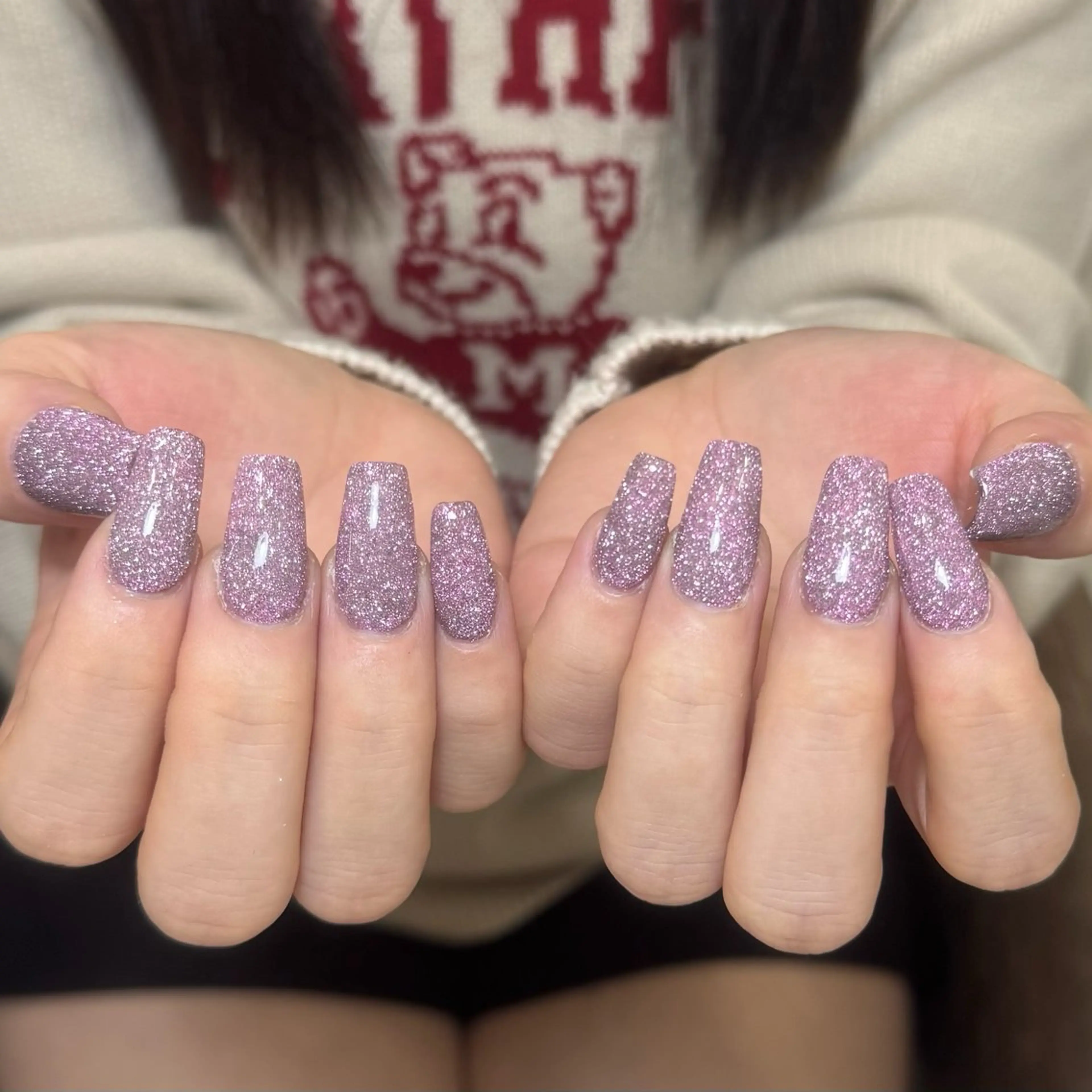 ネイル アートネイル オーロラネイル フラッシュネイル ガーリー キラキラネイル ハンドネイル Diamond NAIL💝のネイルデザイン